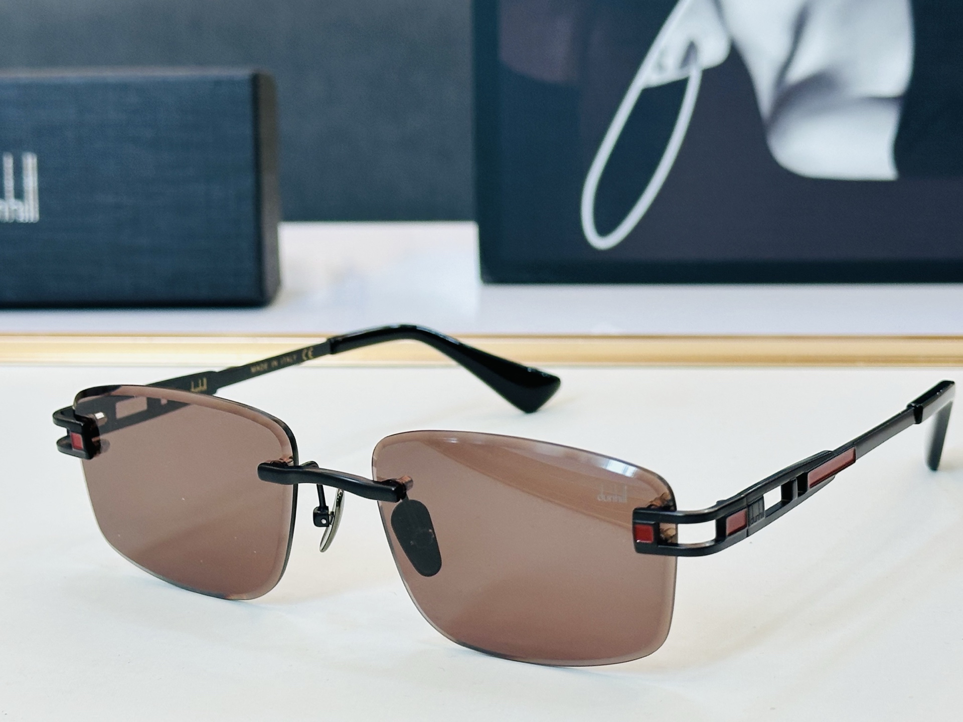 DUNHIL*登*喜路 MODEL：DU02256bm SIZE：57口17-145