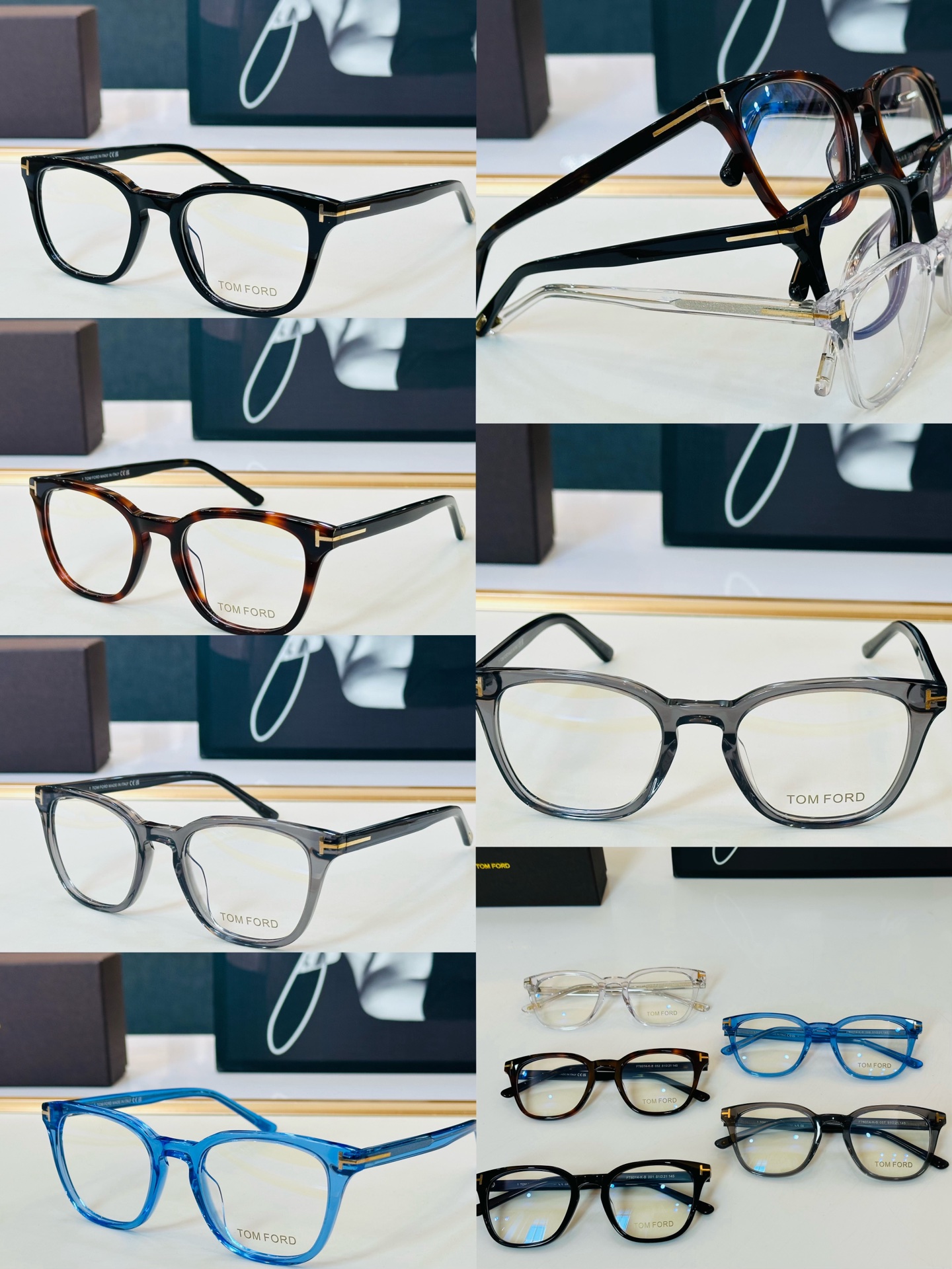 🆕款 TOM FORD🏇汤姆家 MODEL: FT6014-K-B size：51口21-145  😍L
