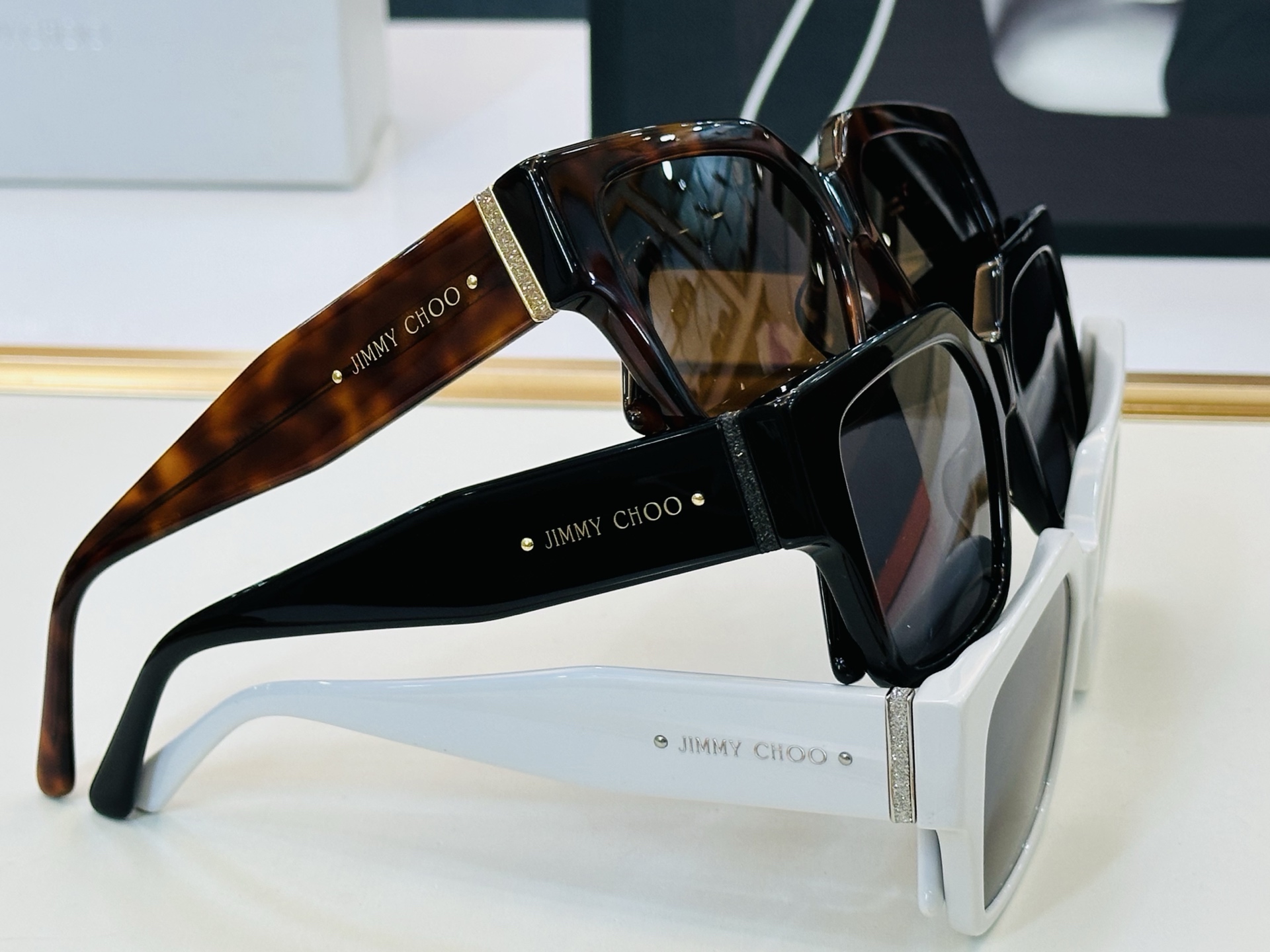 JIMMY CHO* 吉米家 JC5058U Size：56口16-145 新款 坚持一如既往最高品质 