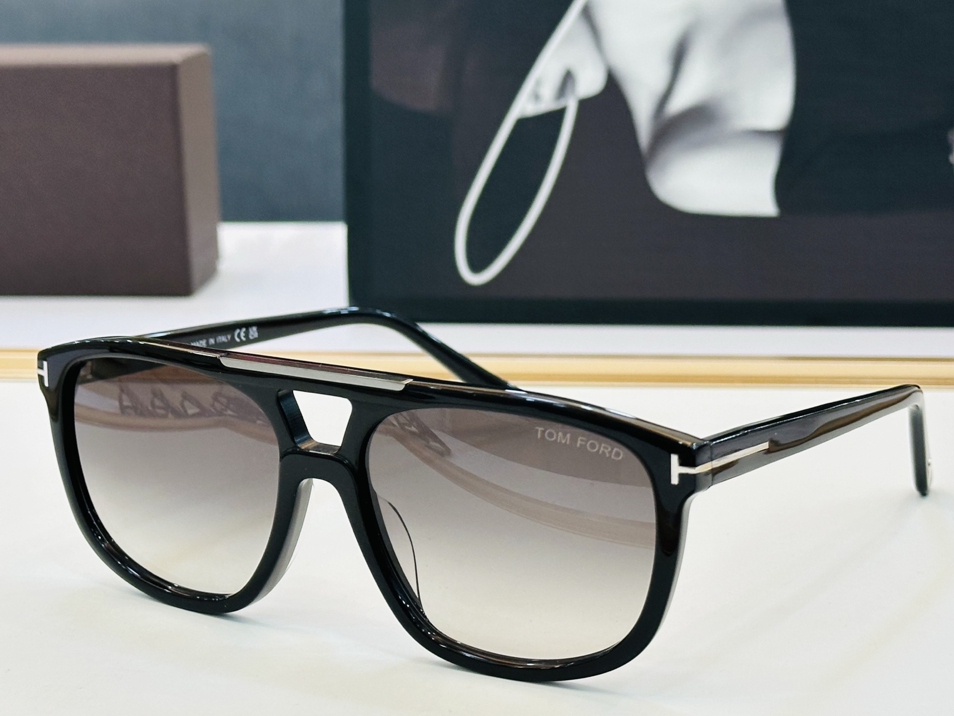 🔺TOM FOR*🔻 汤姆家 官网新款 TF1338  Size：58口17-143 经典时尚 🔝🔝C采