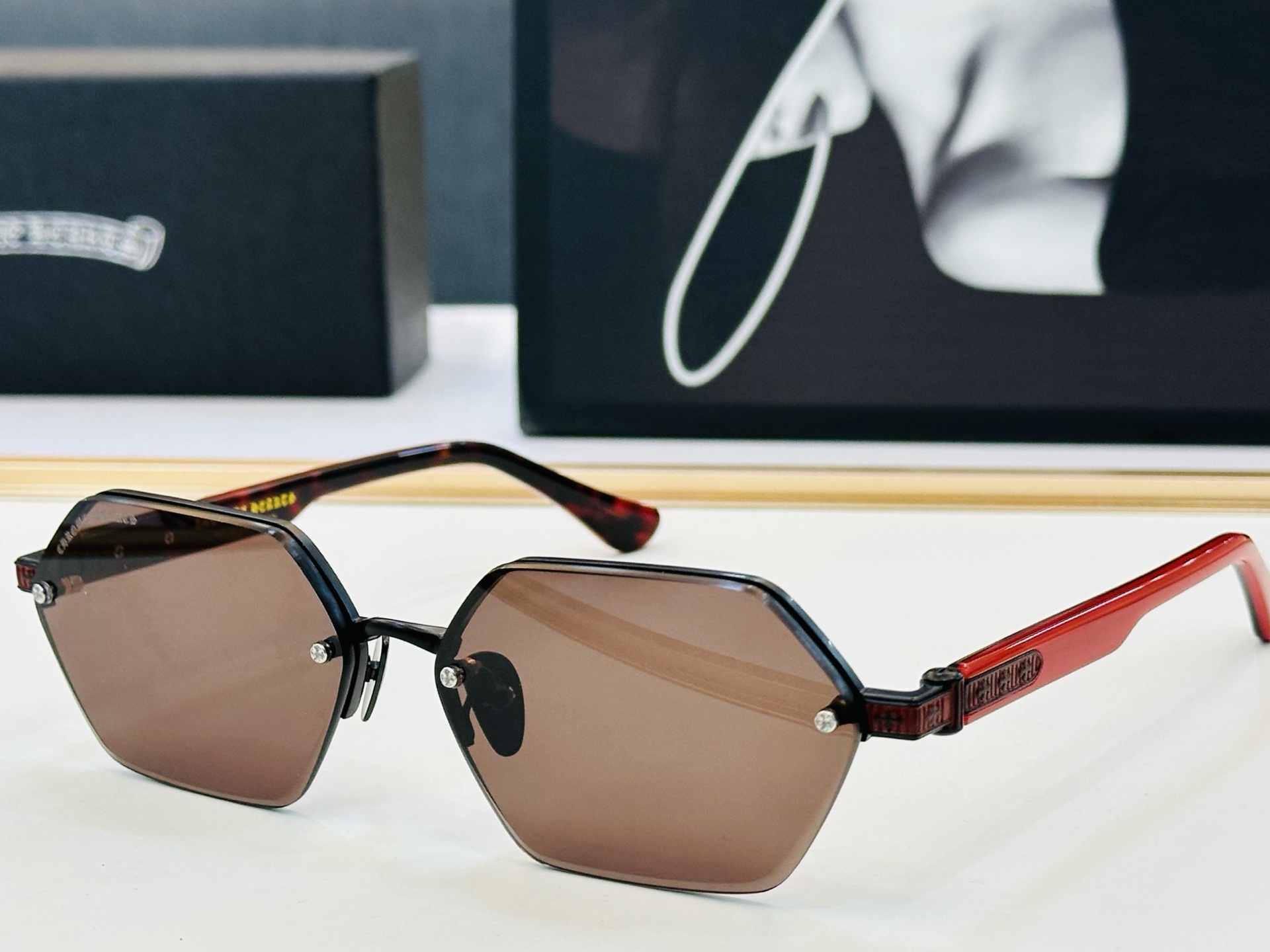 Chromeheart 克罗家 LOVE UMD Size：61口18-145  精致厚金双色电镀 X金