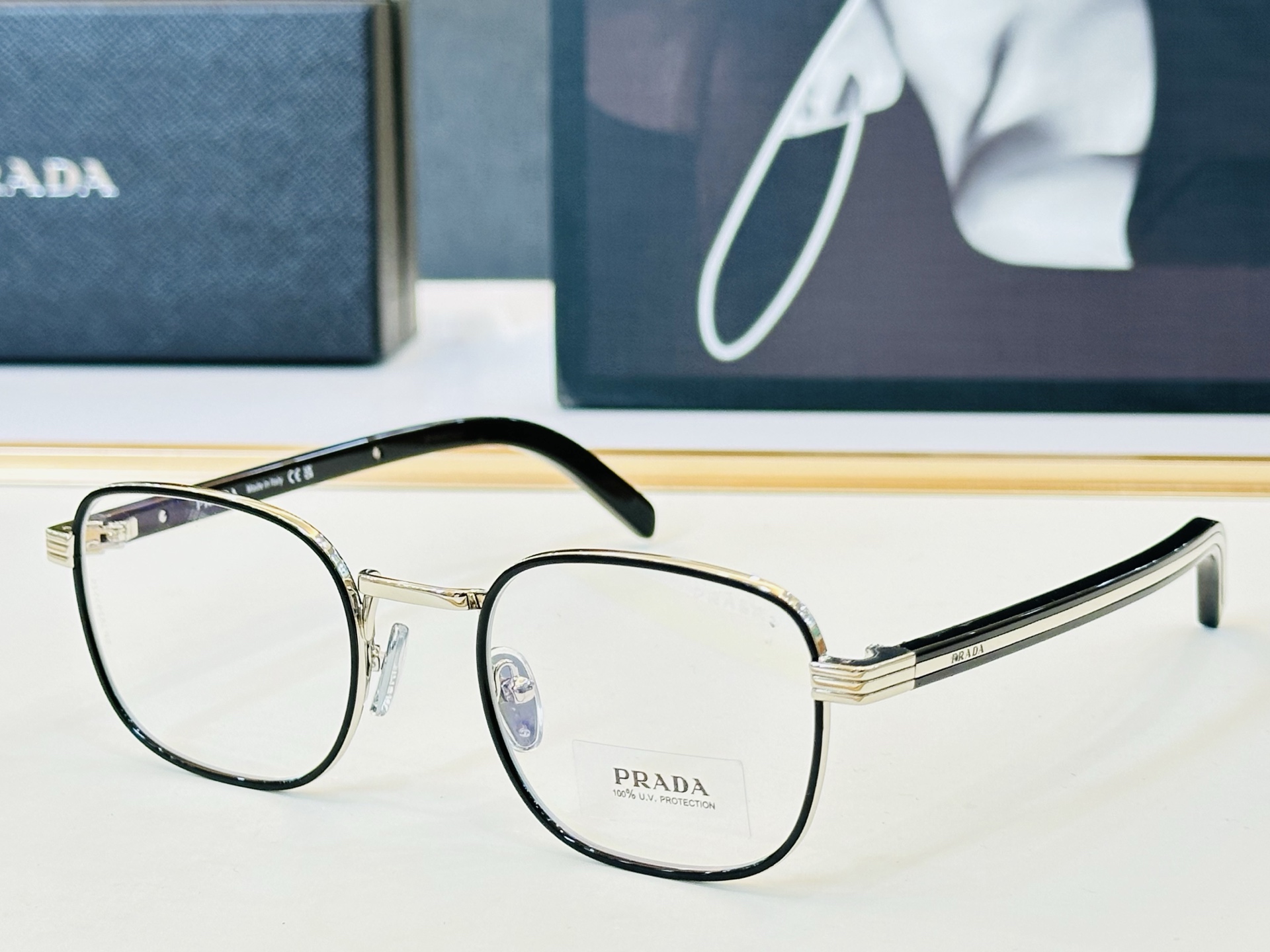🔺PRAD*🔻普家 PR D50V Size：50口21-145 眼镜系列堪称精湛制作 彰显独特个 一最