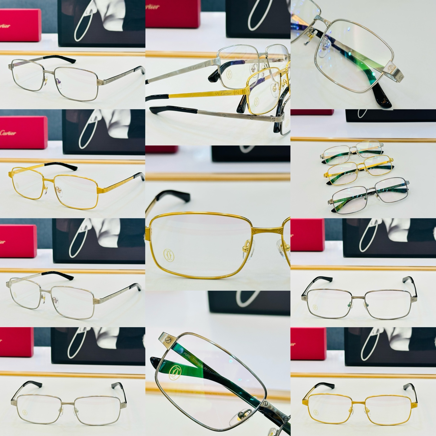 🆕 原版Cartie* 卡家 官网经典款 太阳镜 CT02030 Size：56口16-140 电镀工艺