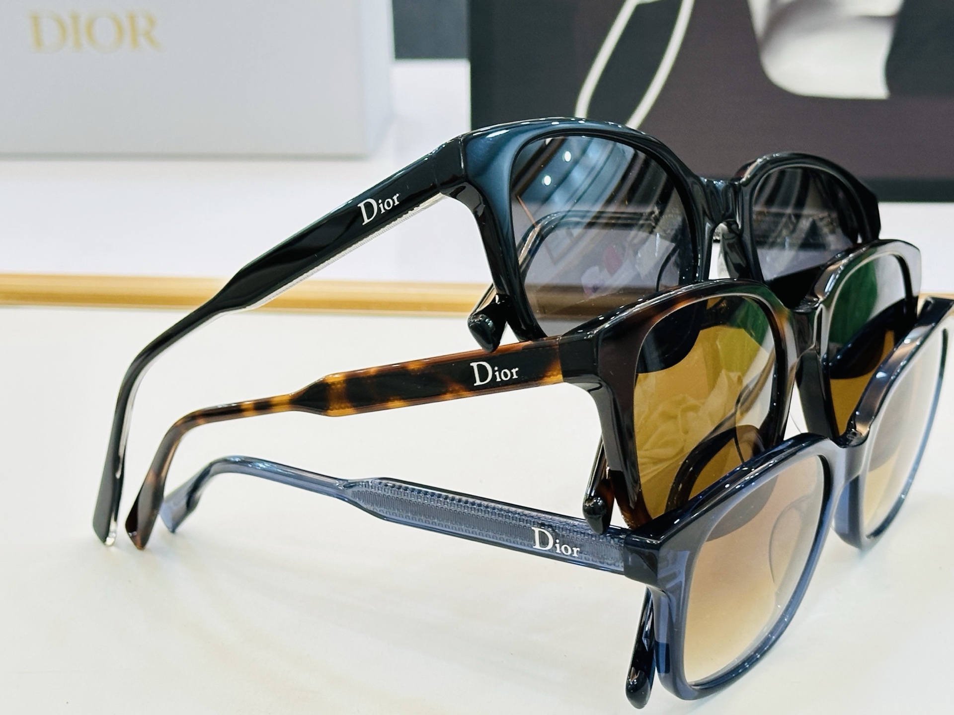🔻🔻🔻DIO* CDICon S1I 迪家 Size：48口20-145  😎🔆🔥🔥搭配镜腿精致配饰 F