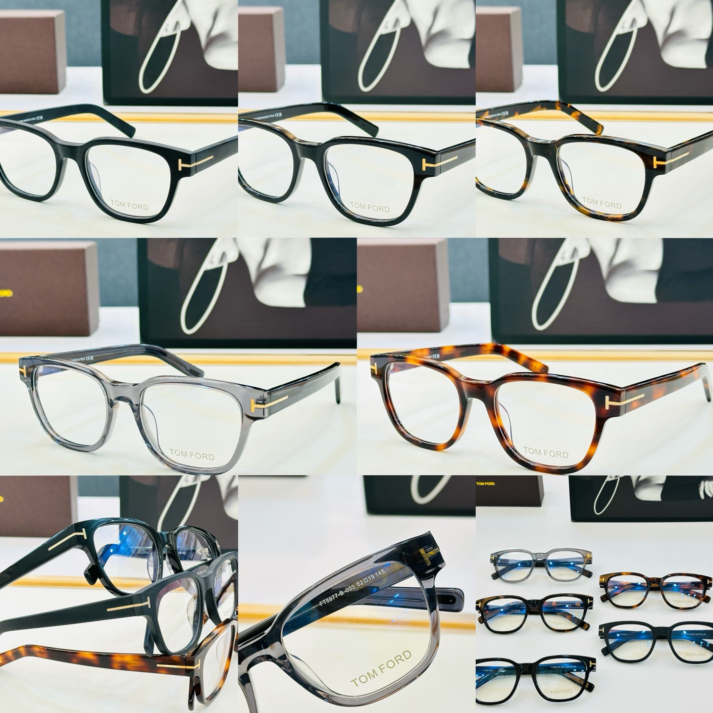 🆕款 TOM FORD🏇汤姆家 MODEL: 5977-B size：52口19-145  😍L时尚潮流