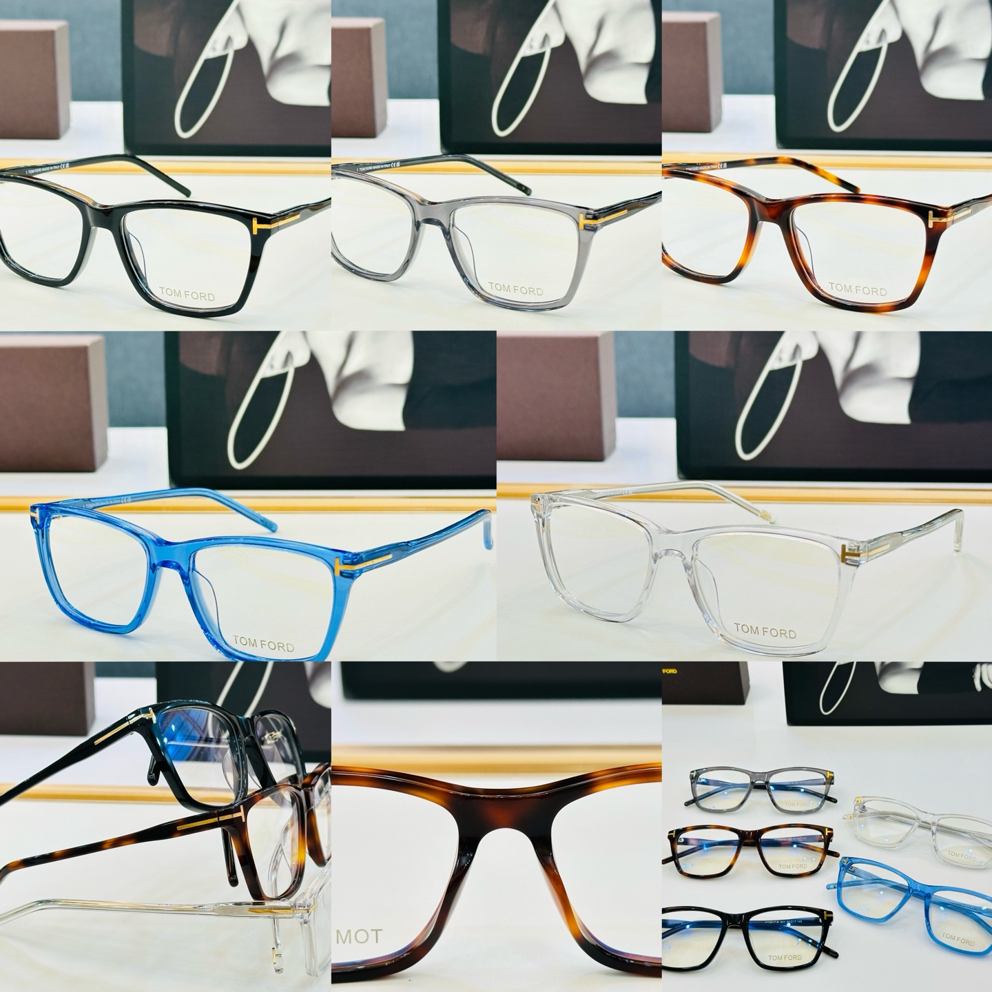 🆕款 TOM FORD🏇汤姆家 MODEL: 5817-B size：54口17-145  😍L时尚潮流