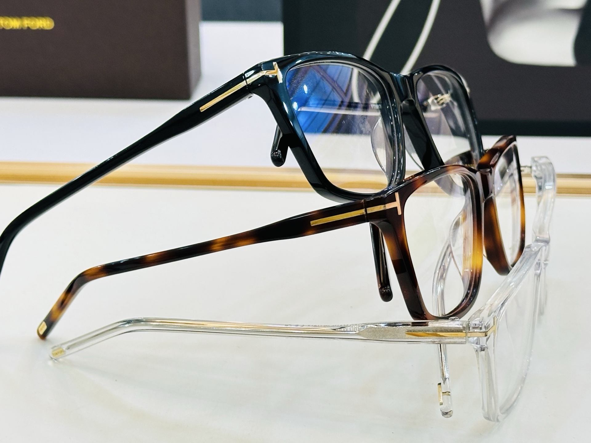 🆕款 TOM FORD🏇汤姆家 MODEL: 5817-B size：54口17-145  😍L时尚潮流