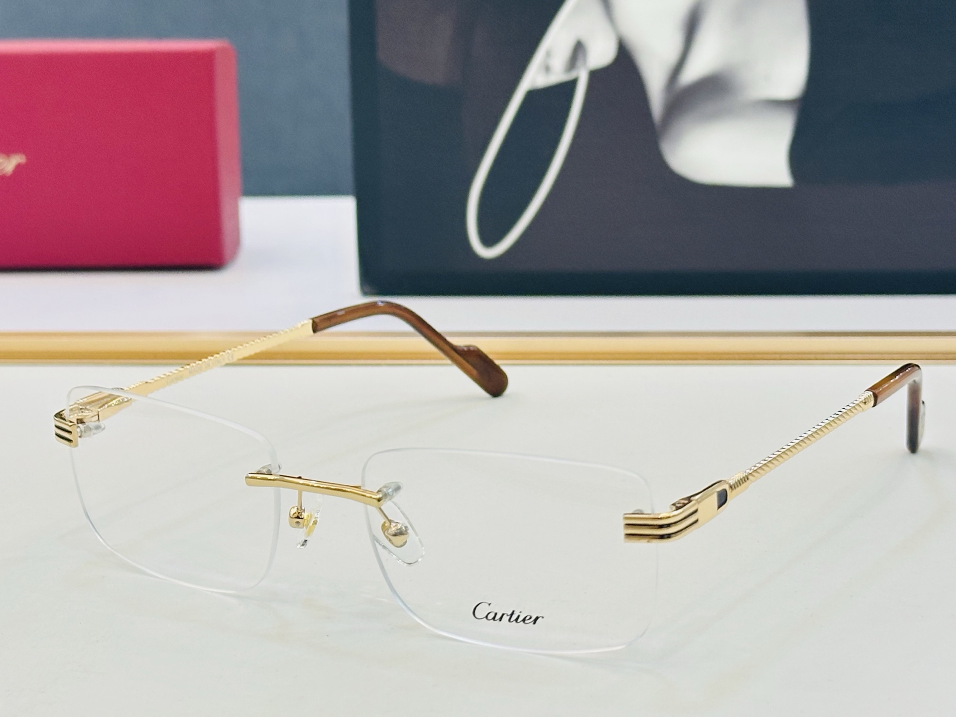 Cartier-卡家 ✨CT0549S Size：56口20-145 不挑脸型 简约大气 时尚休闲 👌👃