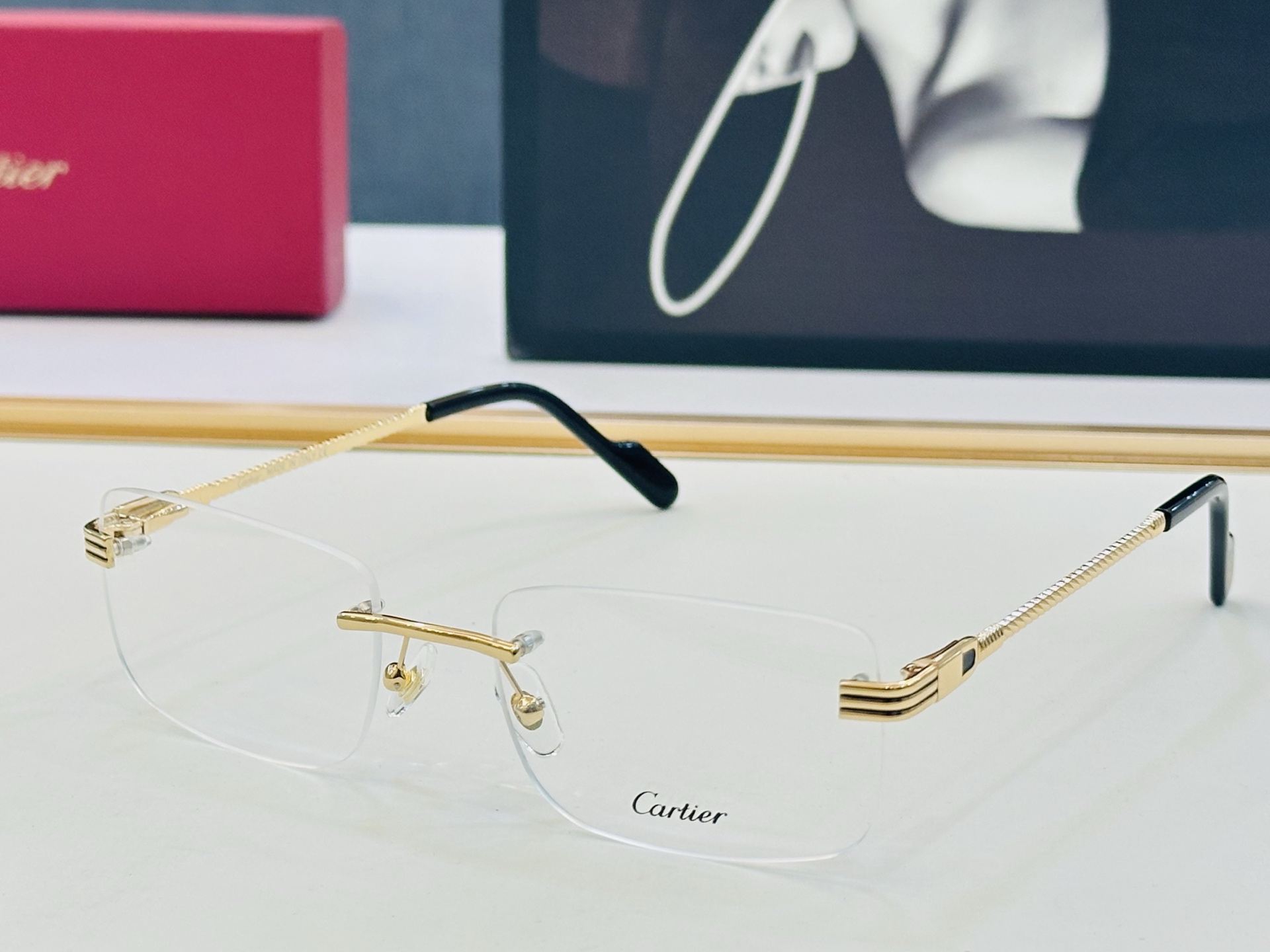 Cartier-卡家 ✨CT0549S Size：56口20-145 不挑脸型 简约大气 时尚休闲 👌👃