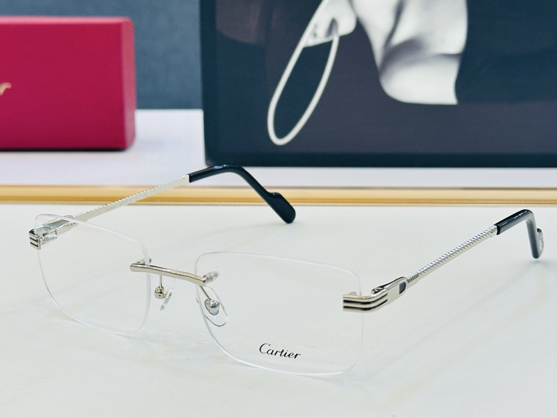 Cartier-卡家 ✨CT0549S Size：56口20-145 不挑脸型 简约大气 时尚休闲 👌👃