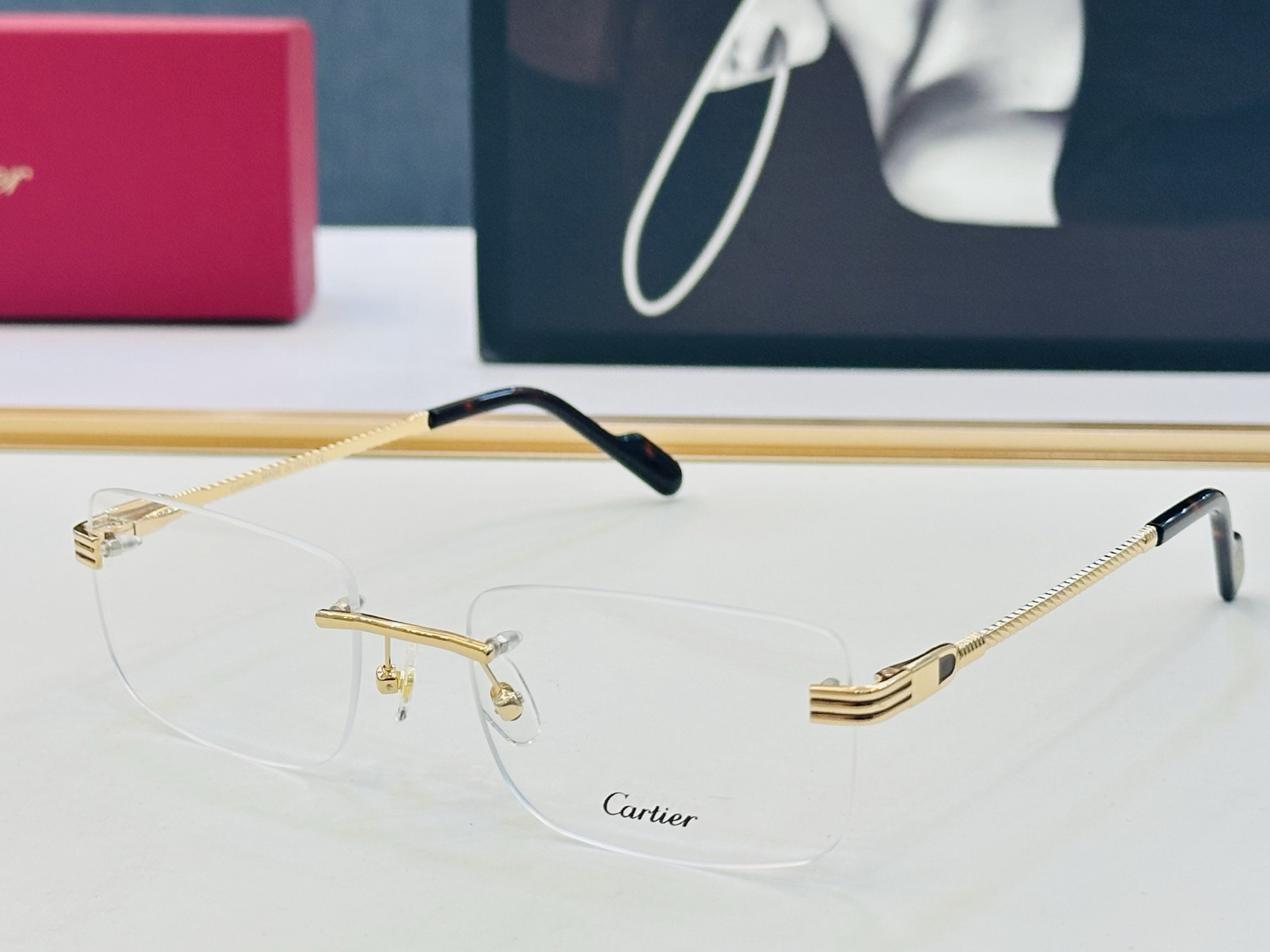 Cartier-卡家 ✨CT0549S Size：56口20-145 不挑脸型 简约大气 时尚休闲 👌👃