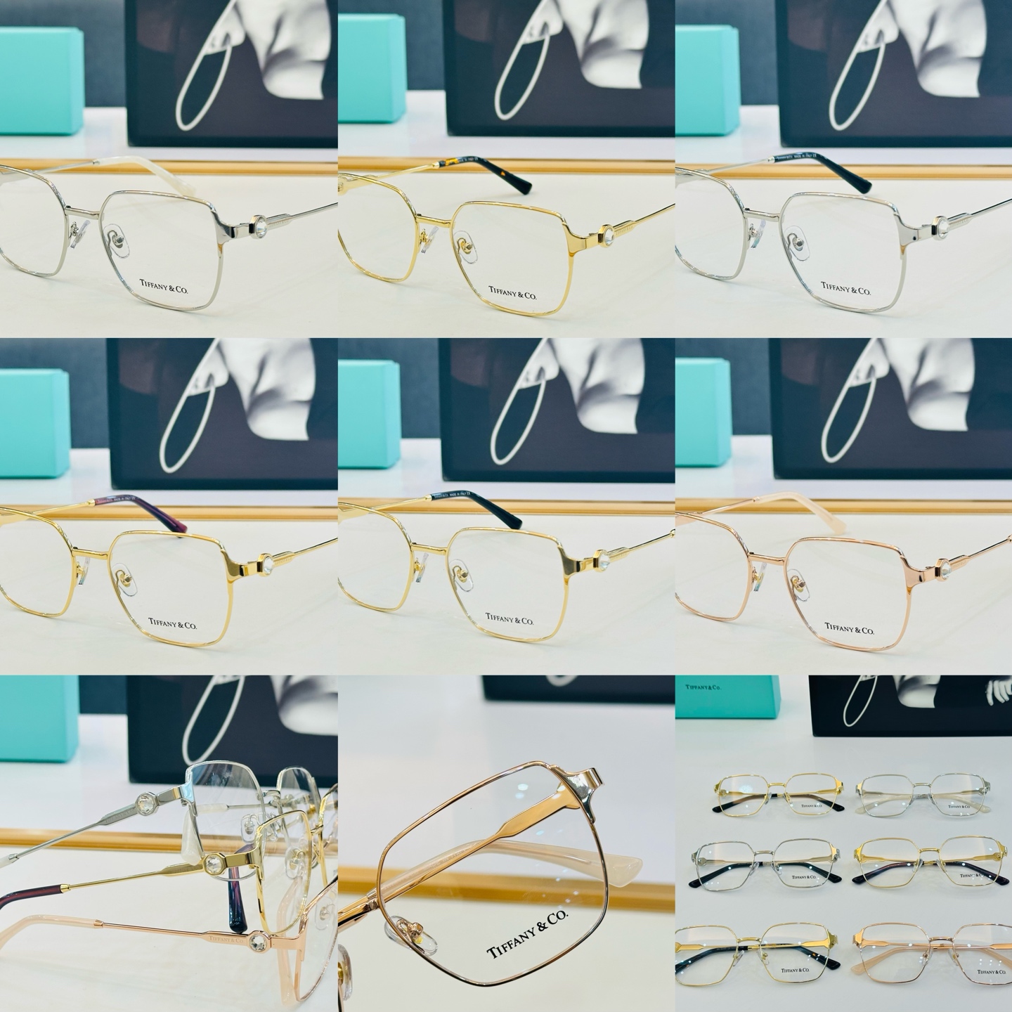 蒂芙家 Tiffany & CO. SK1020D   Size：53口18-140 时尚太阳镜架 👍L