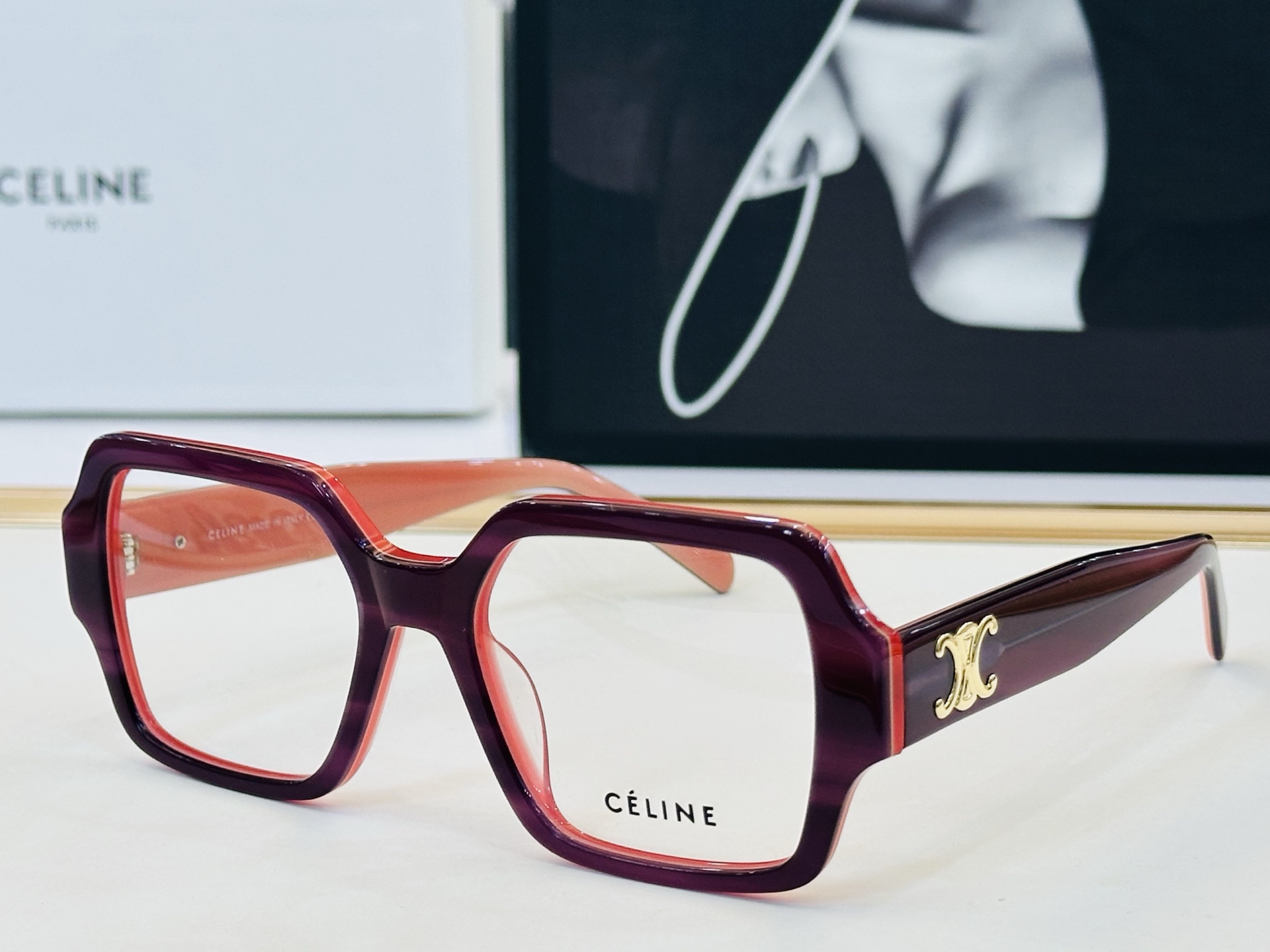 【CELINE】赛琳 CL50131  Size：54口19-145 一直热销的款式 质感强  L工艺超