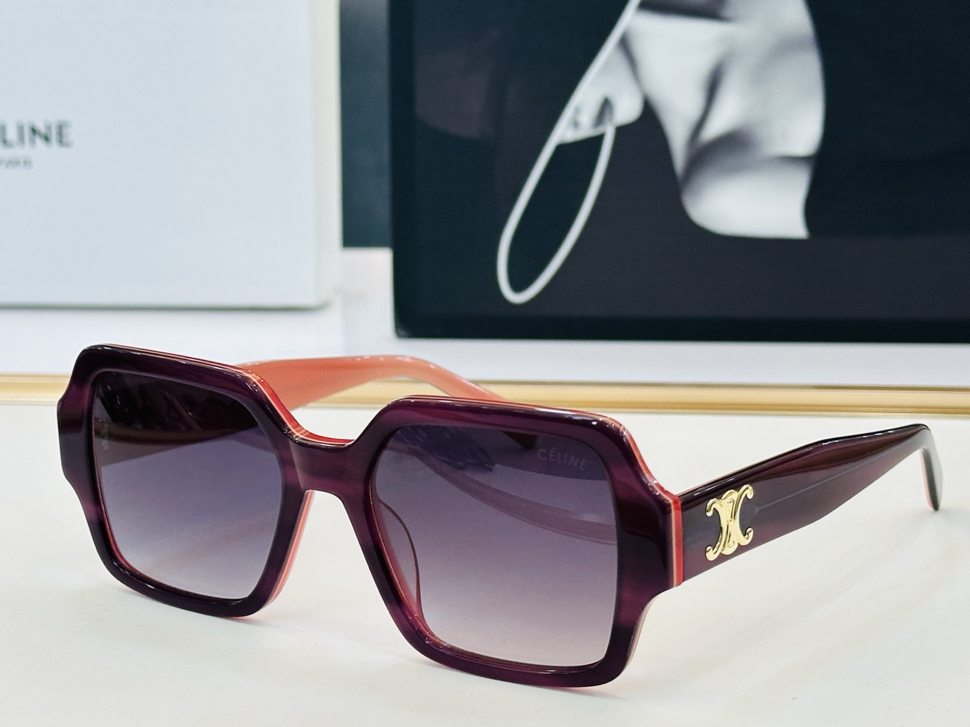 【CELINE】赛琳 CL50131  Size：54口19-145 一直热销的款式 质感强  L工艺超