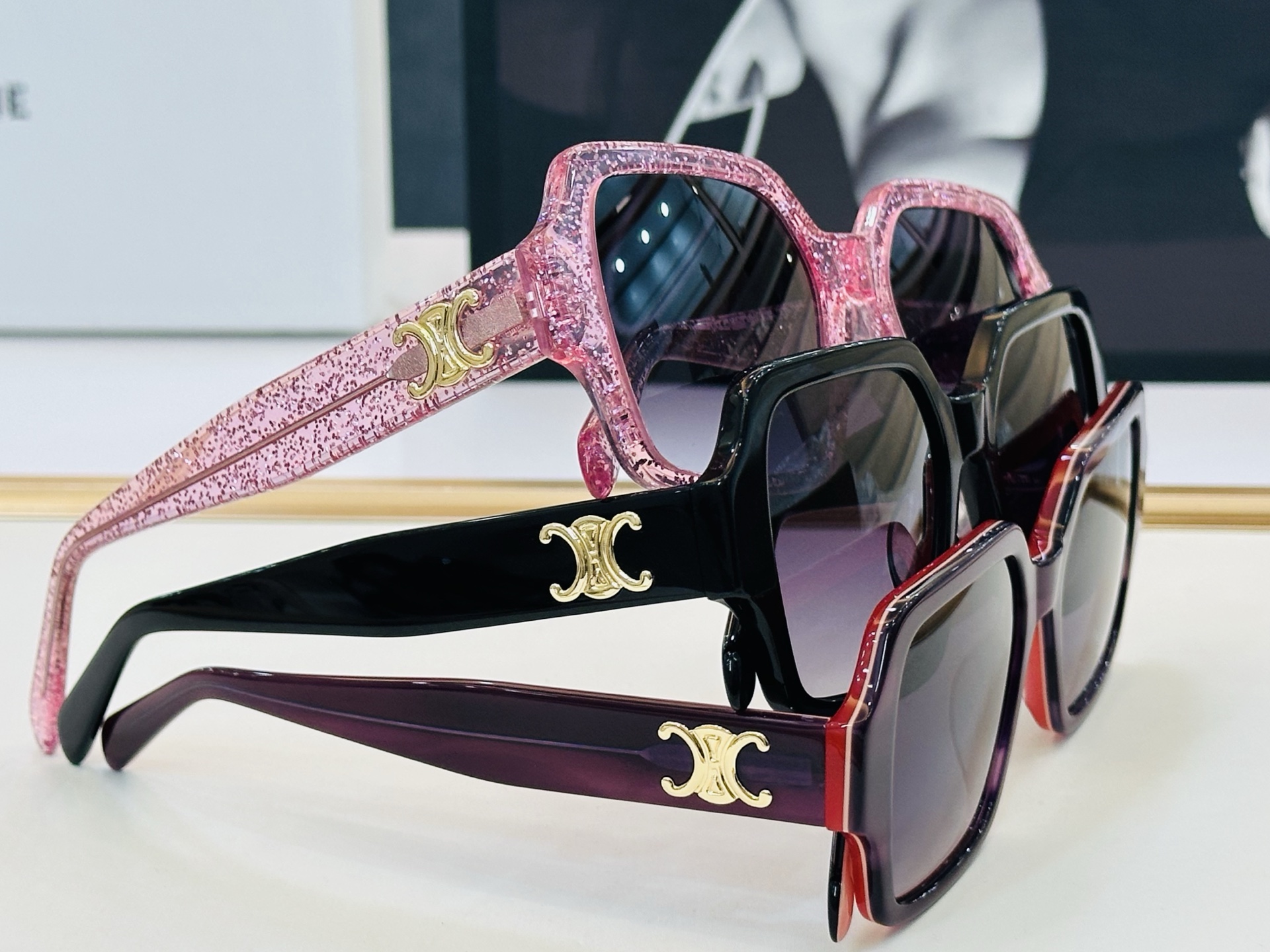 【CELINE】赛琳 CL50131  Size：54口19-145 一直热销的款式 质感强  L工艺超