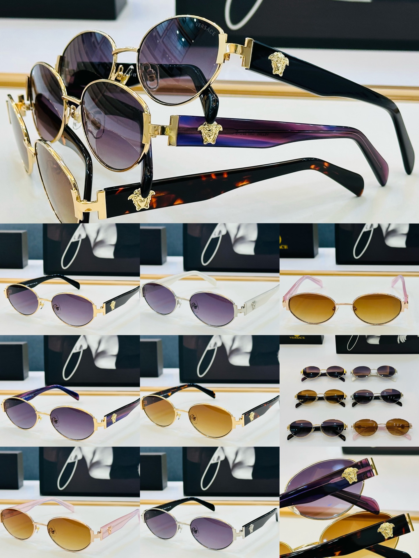 🎉🎉范思家 VERSACE✨VE2395 Size：53口18-140  ✨L有范