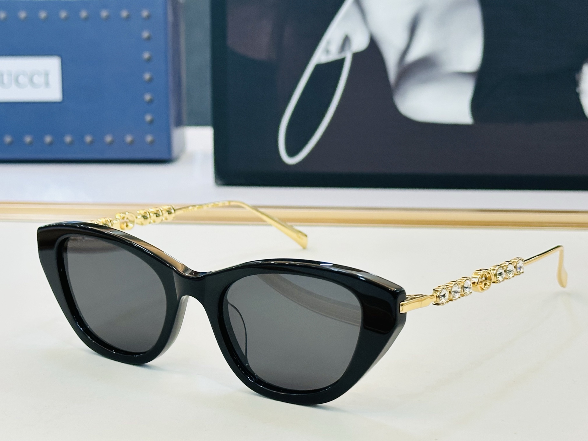 GUCC* 古家 GG1968S 🐝🐝系列 Size：50口19-140 🍁🍁 W超绝品质 。
