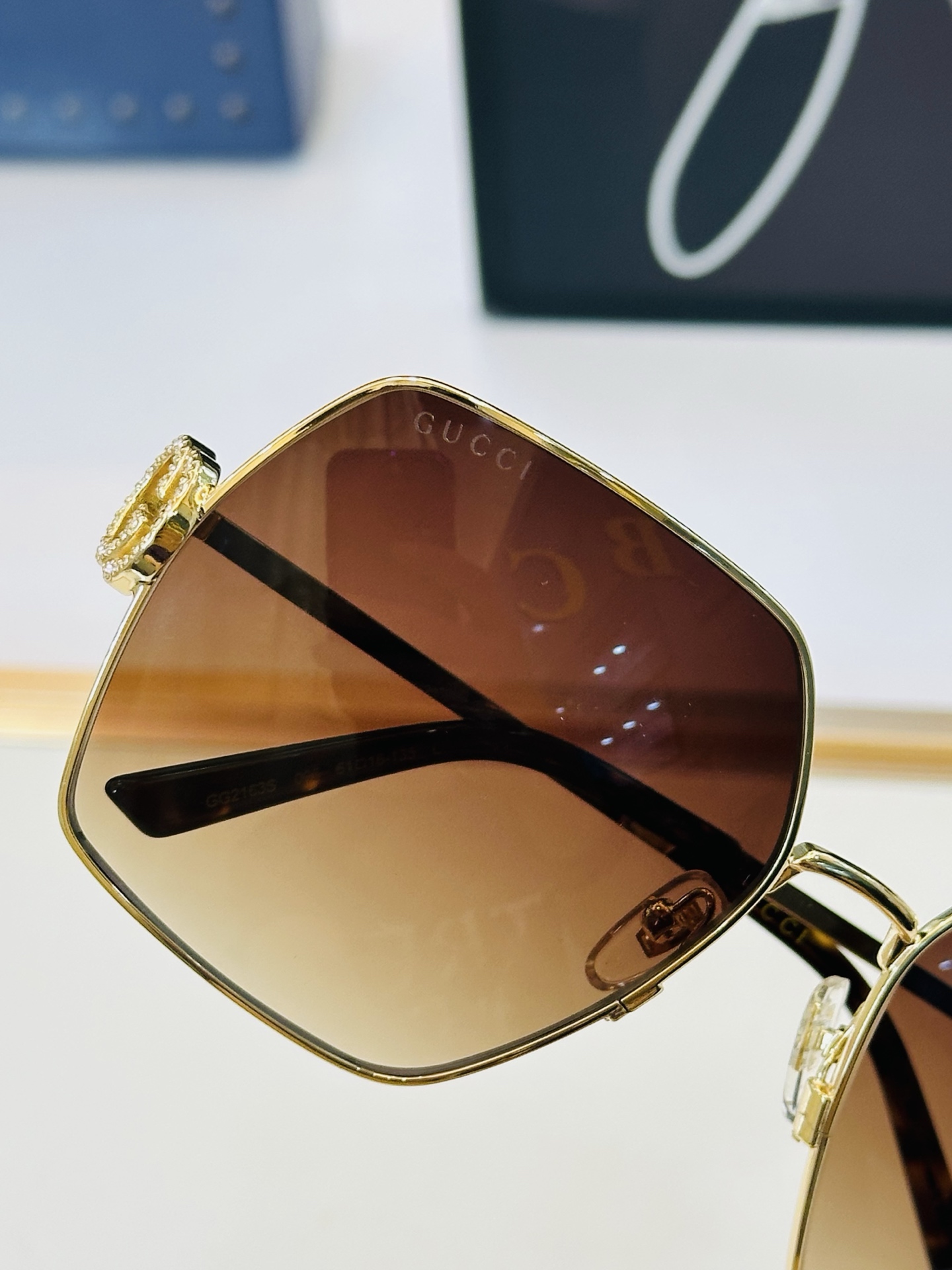 GUCC* 古家 GG2163S 🐝🐝系列 Size：61口16-135  🍁🍁 W超绝品质 🔥