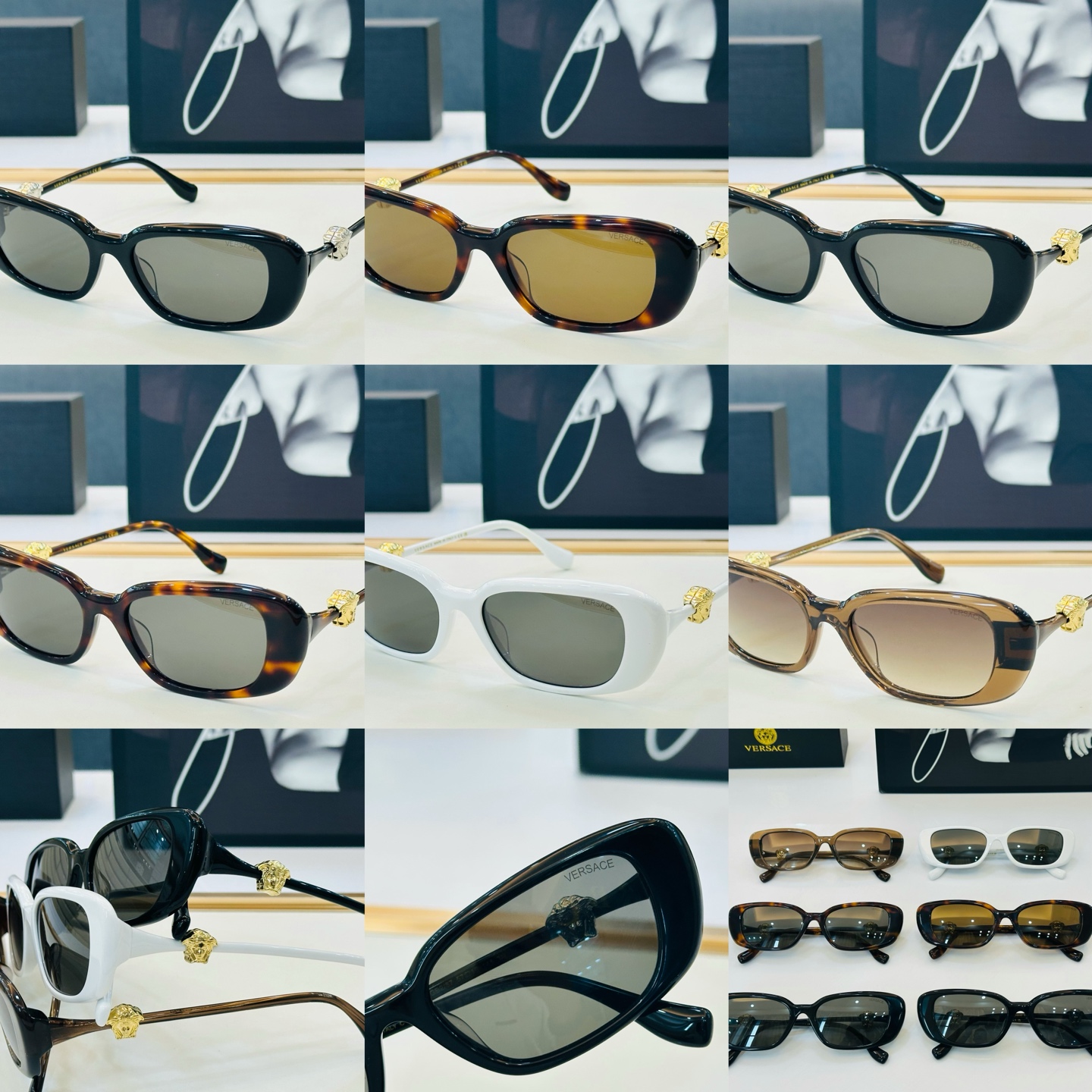 🎉🎉范思家 VERSACE✨MOD：VE4504 Size：57口18-145 ✨J有范 