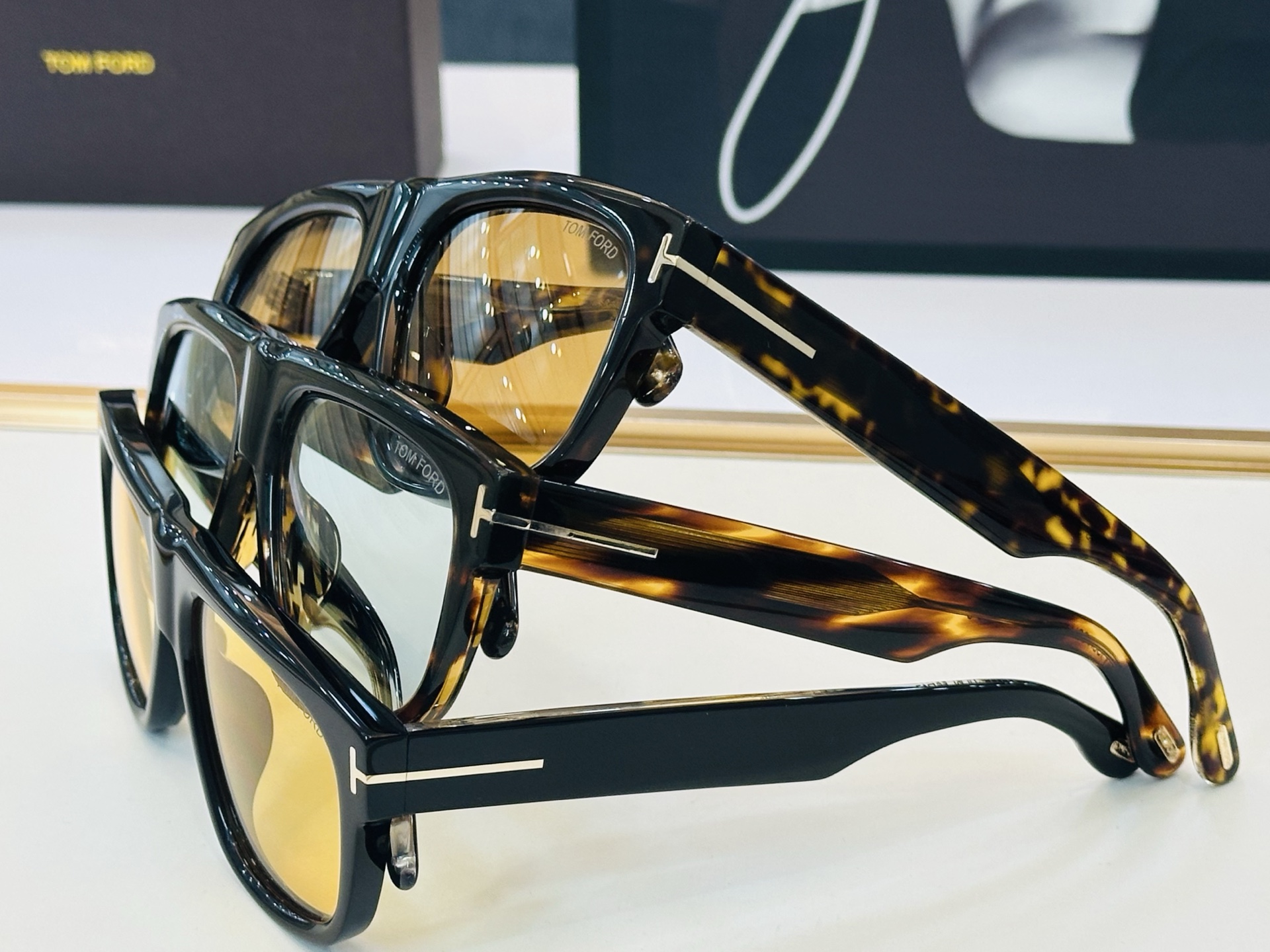 TOM TORD TF1201 Size：56口18-140 汤姆家 内透明金属  H高品质 
