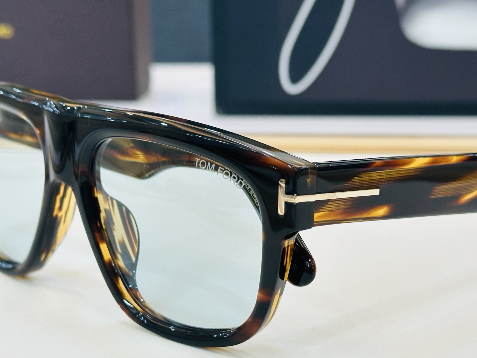 TOM TORD TF1201 Size：56口18-140 汤姆家 内透明金属  H高品质 