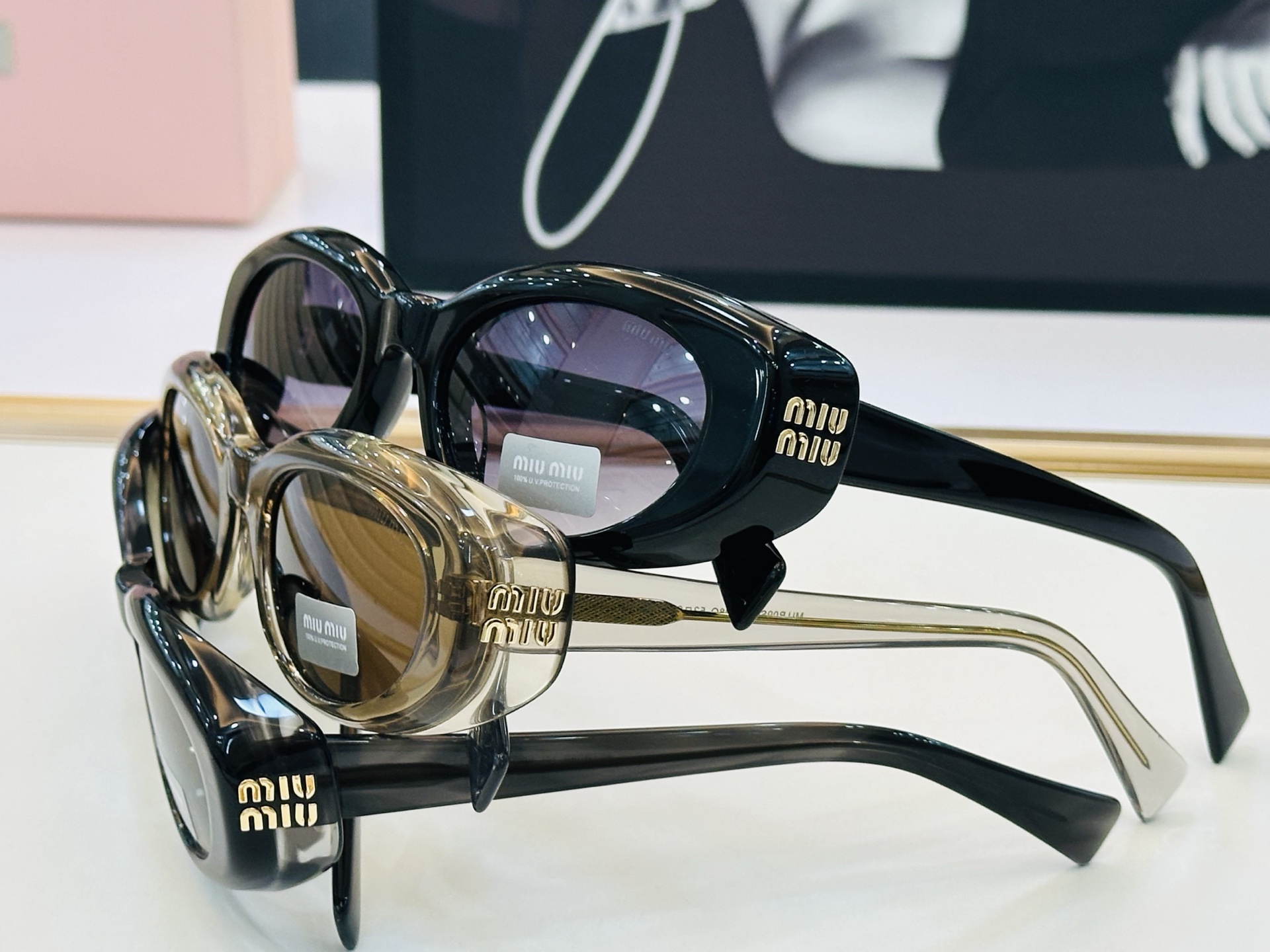 🆕 谬家 MU B09S Size：52口22-140 🌺🌺 [玫瑰][闪电] 时尚靓丽 得意][得意]