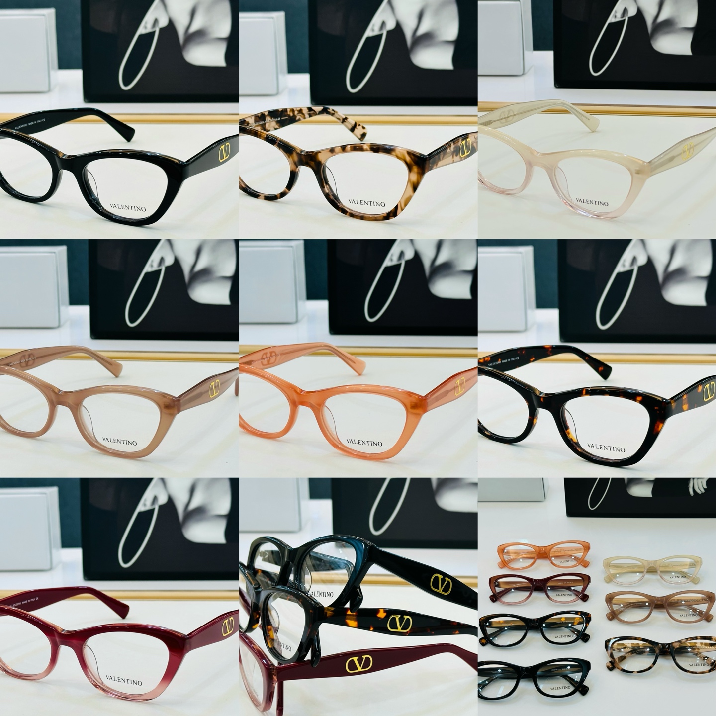 VALENYIN* 华伦天奴 VG00120    Size：52口19-140  🔝🔝流行框架 L😍个