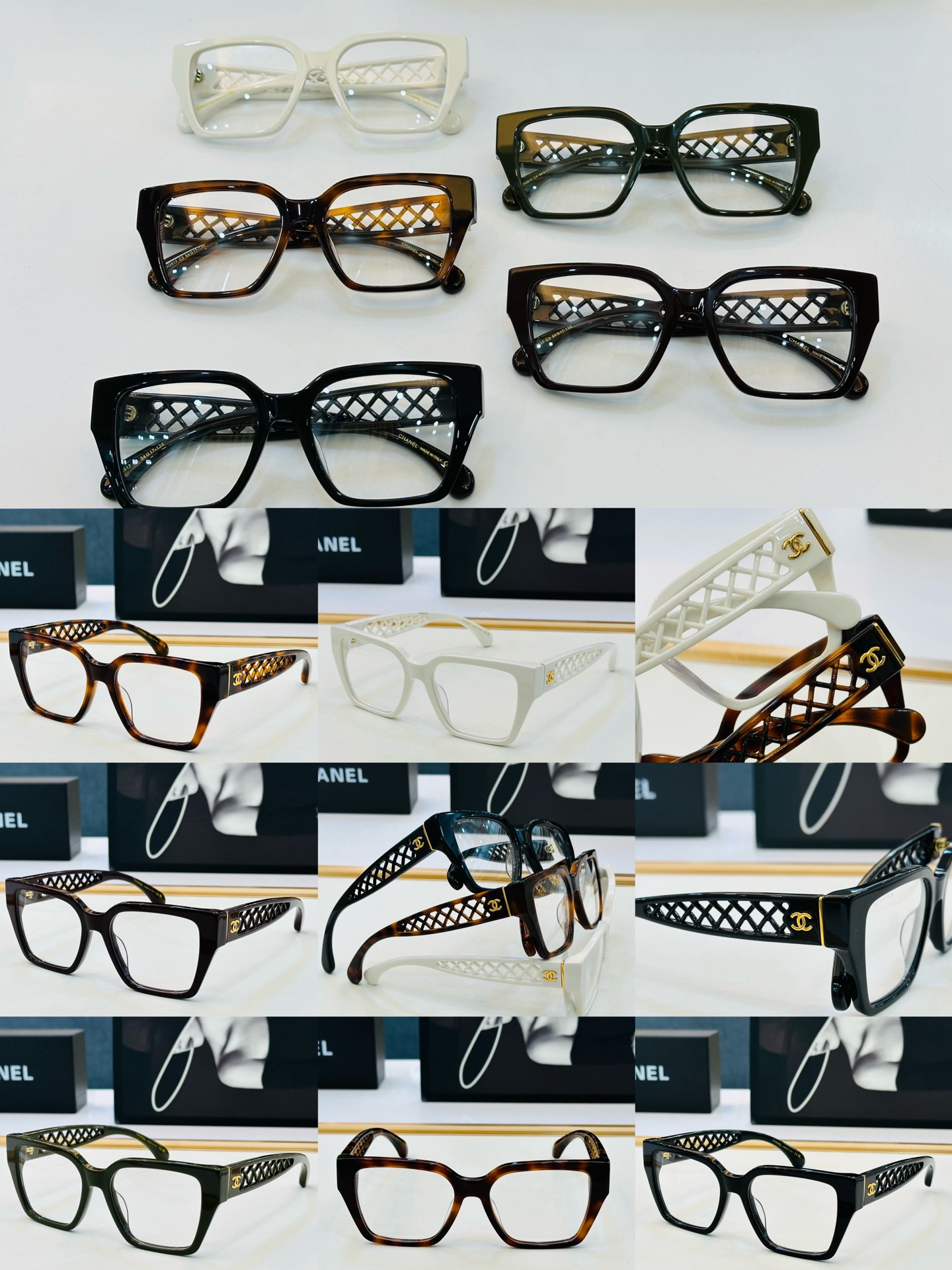 【CHANE*/香家】MODEL: CH3517  💅🏻☝👓完美品质 Size：54口17-135 💋独