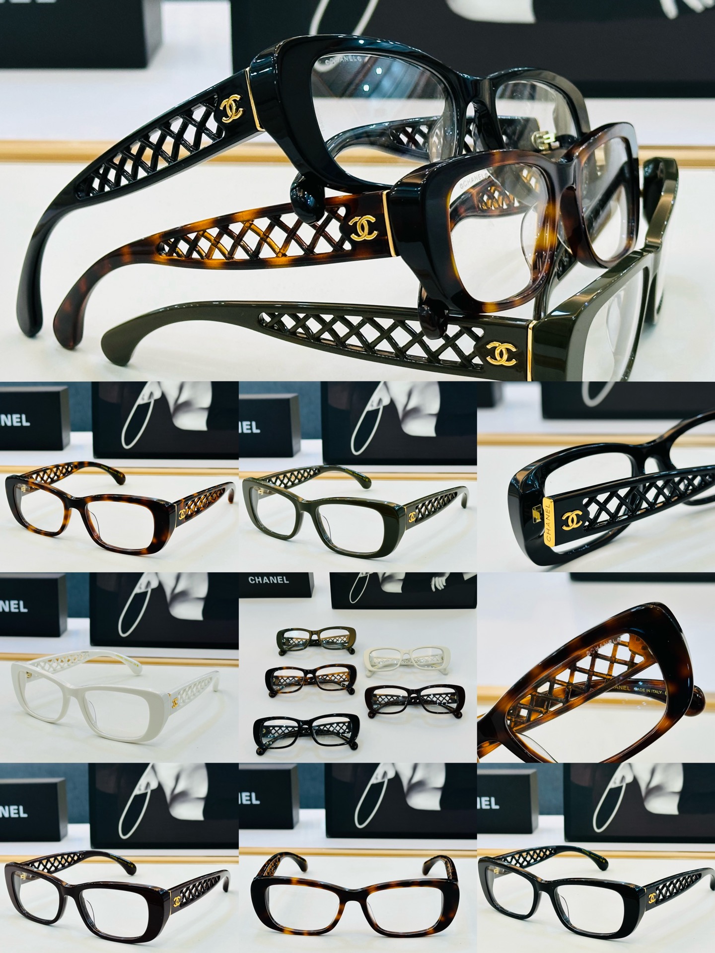 【CHANE*/香家】MODEL: CH3518 💅🏻☝👓完美品质 Size：54口17-135 💋独特