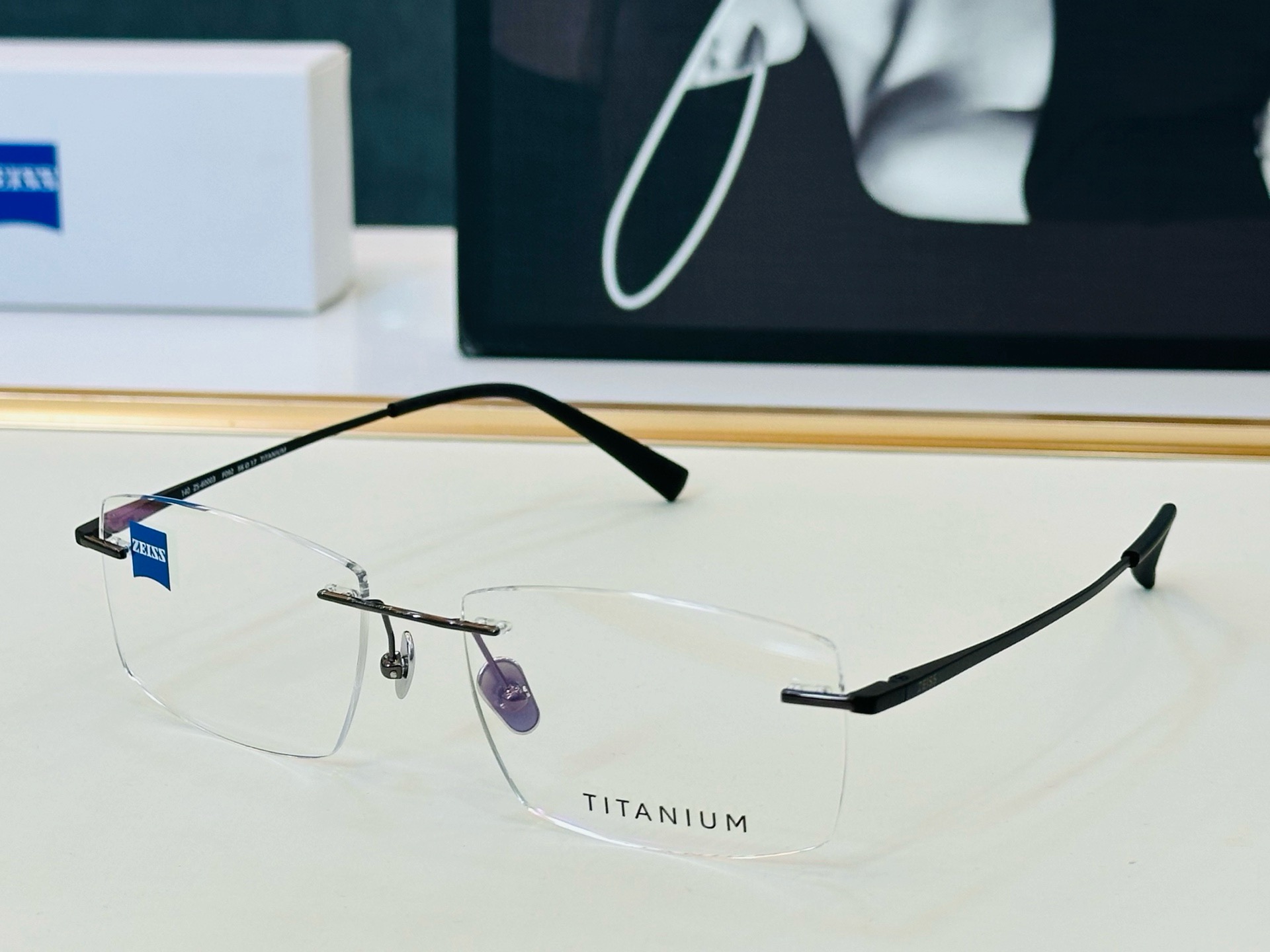 💫✨蔡*司 ZEI*SS 纯钛（TITANIUM）原单高品质光学镜💍💫Model: ZS-60003 💍