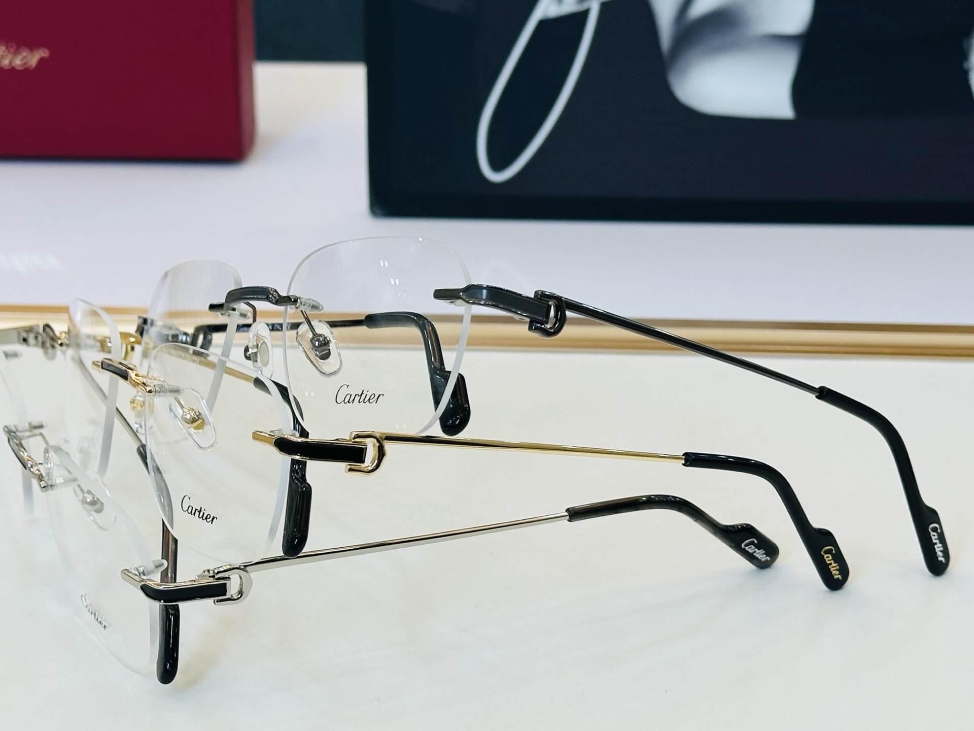 Cartier-卡家 ✨CT03430 Size：54口21-140  不挑脸型 简约大气 时尚休闲 👌