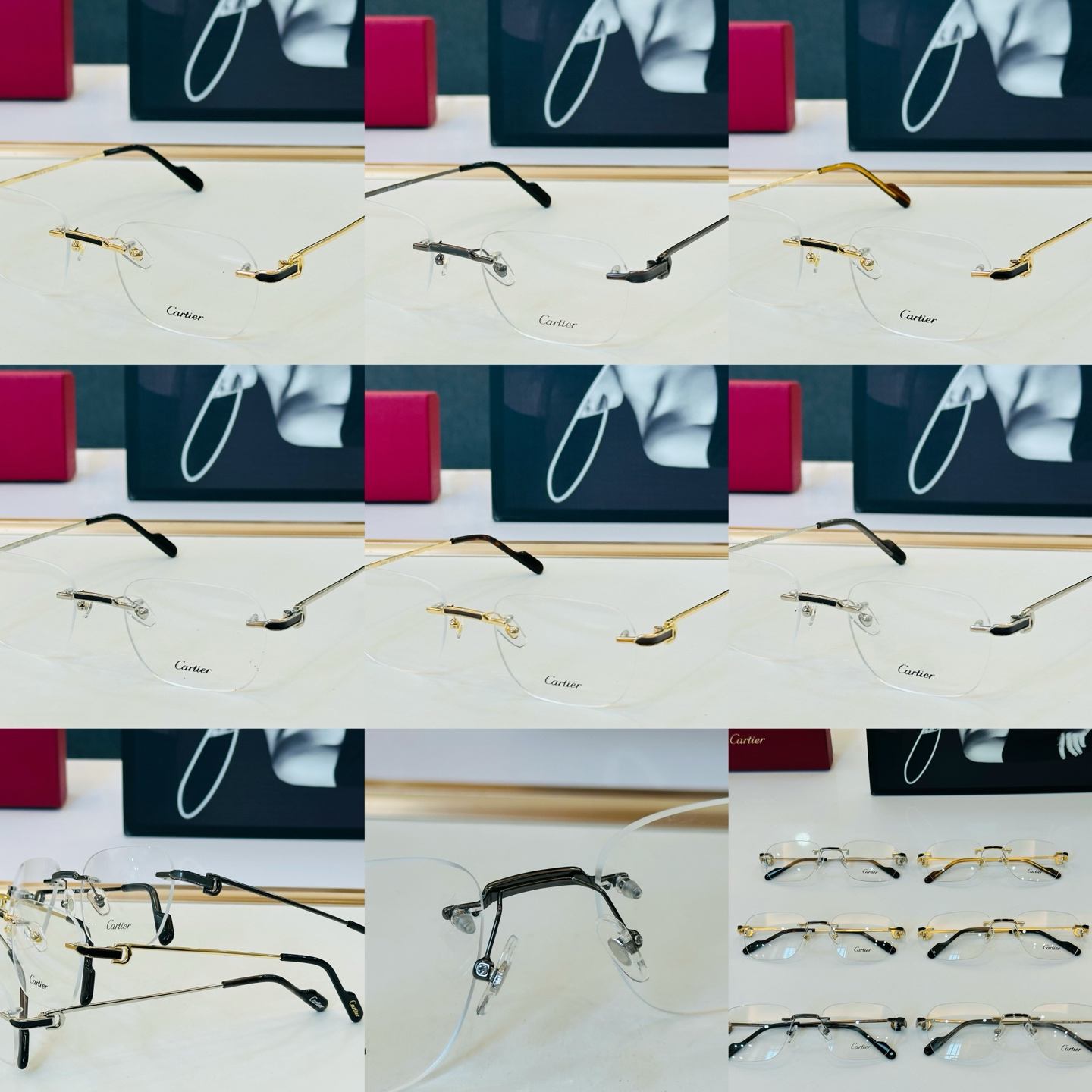 Cartier-卡家 ✨CT03430 Size：54口21-140  不挑脸型 简约大气 时尚休闲 👌