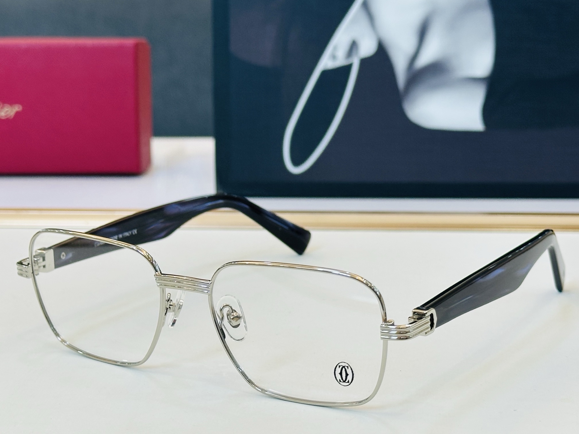 Cartier-卡家 ✨CT0538S Size：54口17-145 不挑脸型 简约大气 时尚休闲 👌👃