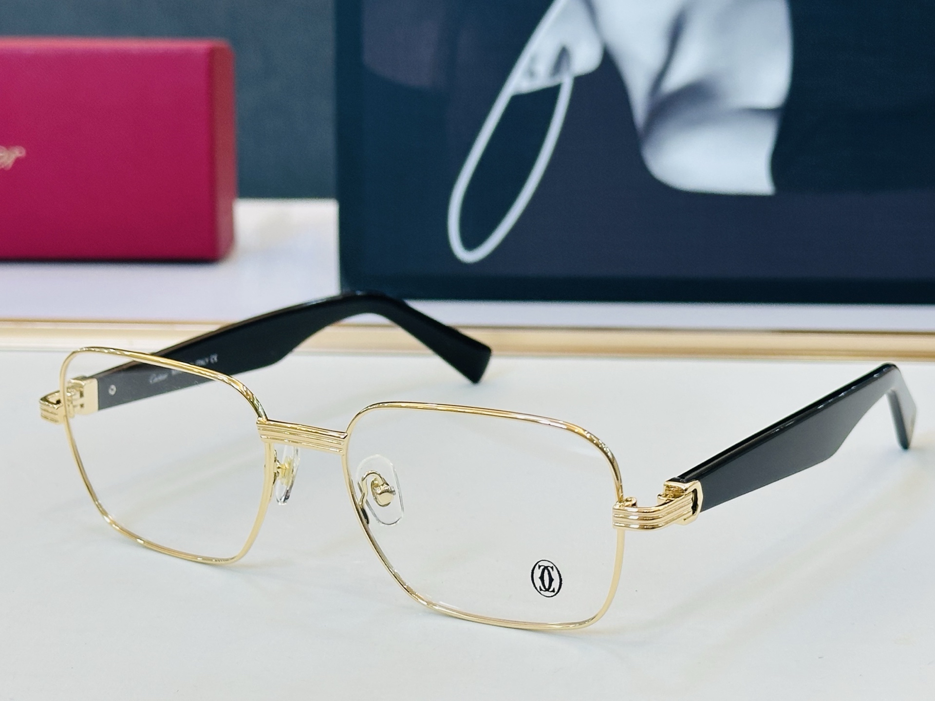 Cartier-卡家 ✨CT0538S Size：54口17-145 不挑脸型 简约大气 时尚休闲 👌👃
