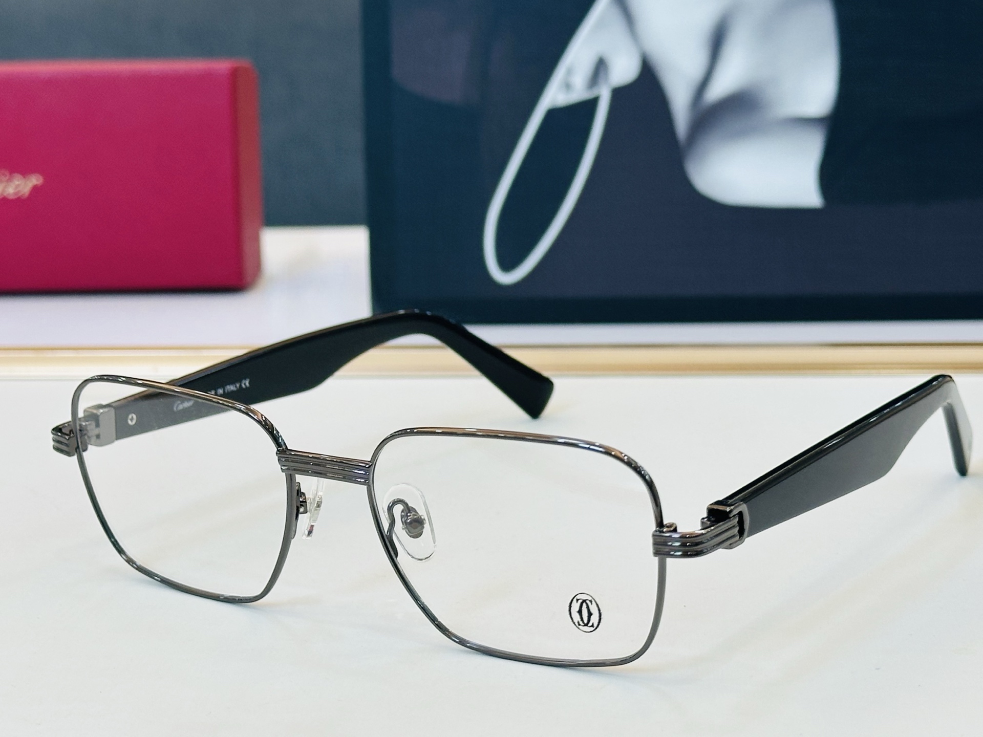 Cartier-卡家 ✨CT0538S Size：54口17-145 不挑脸型 简约大气 时尚休闲 👌👃