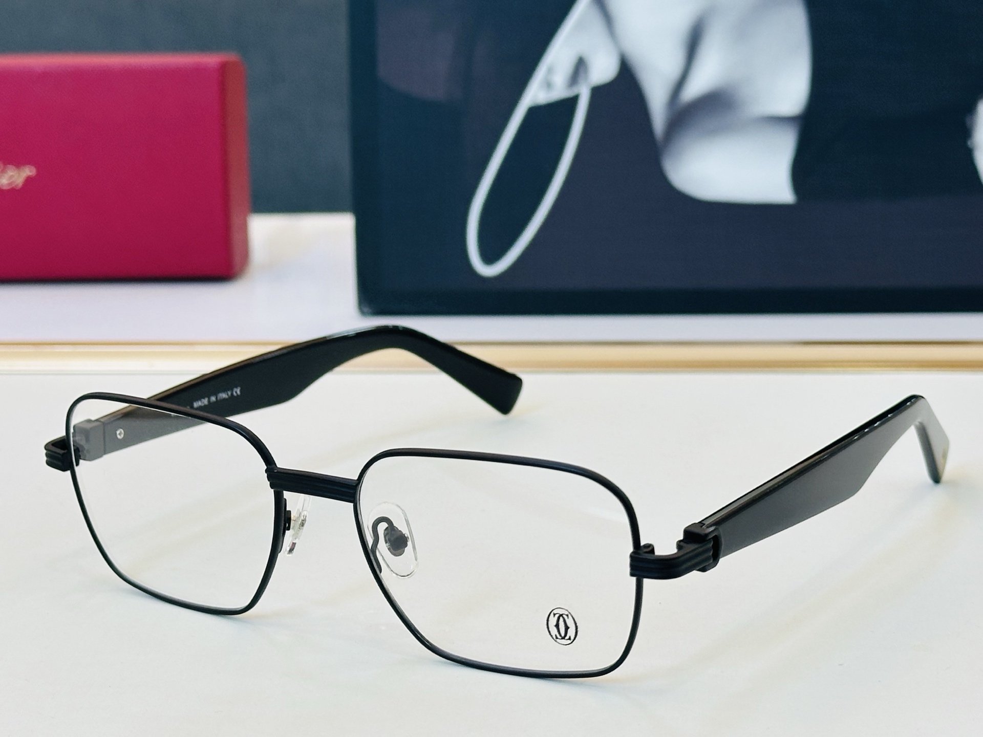 Cartier-卡家 ✨CT0538S Size：54口17-145 不挑脸型 简约大气 时尚休闲 👌👃