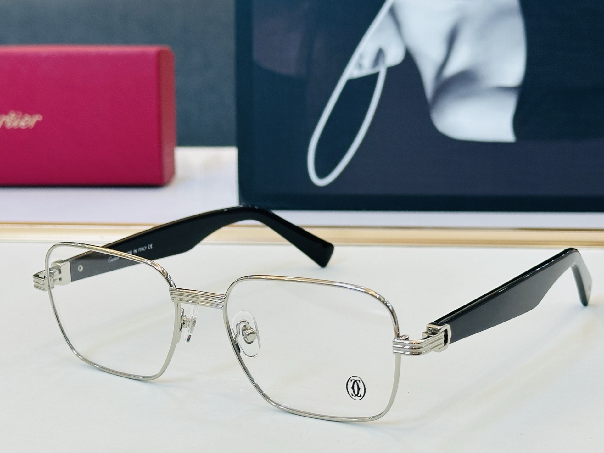 Cartier-卡家 ✨CT0538S Size：54口17-145 不挑脸型 简约大气 时尚休闲 👌👃