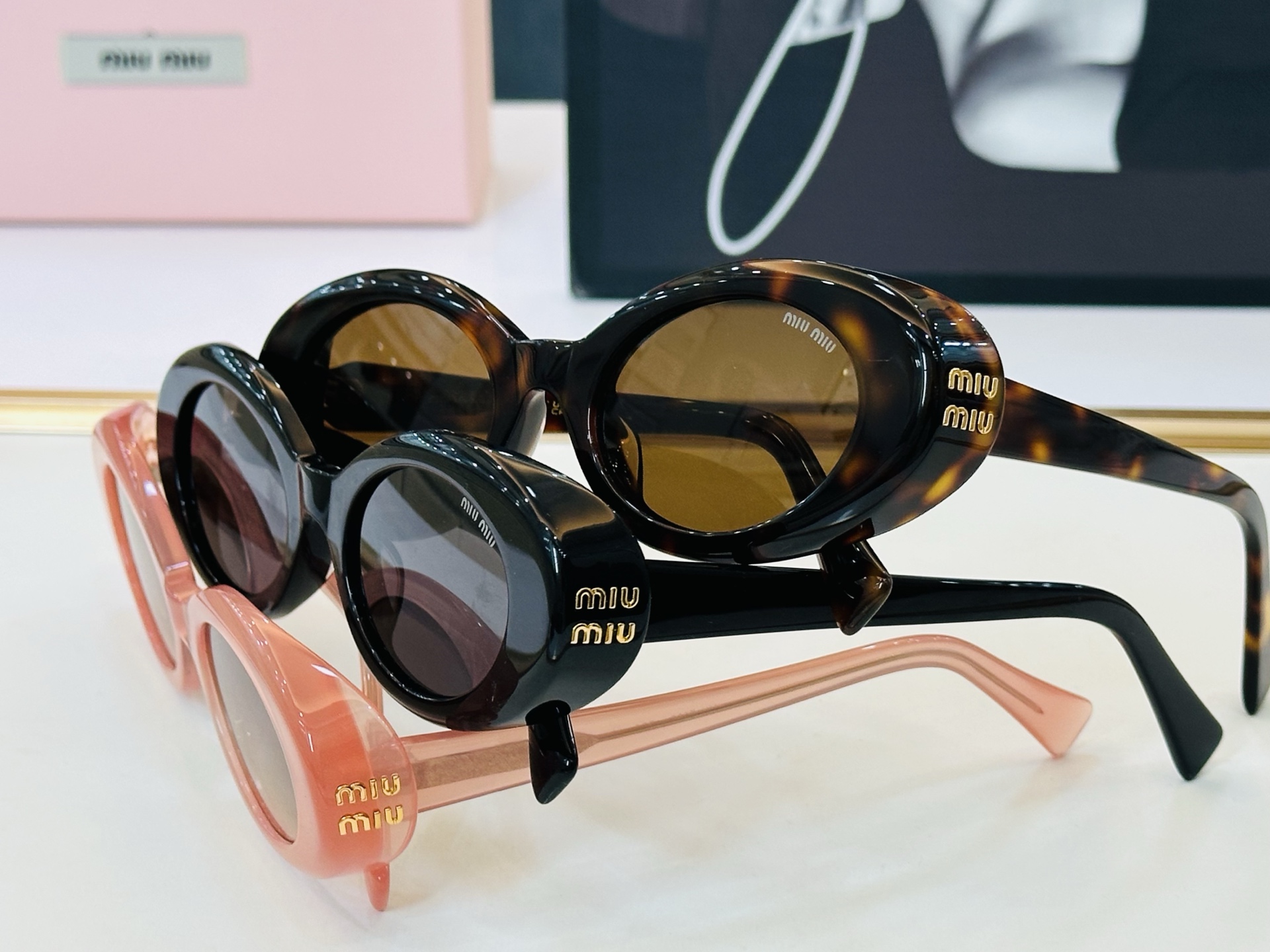 ❤️❤️🆕 谬家 MU B09S Size：52口21-140 [玫瑰]得意]微笑] D独具品质 配光镜 
