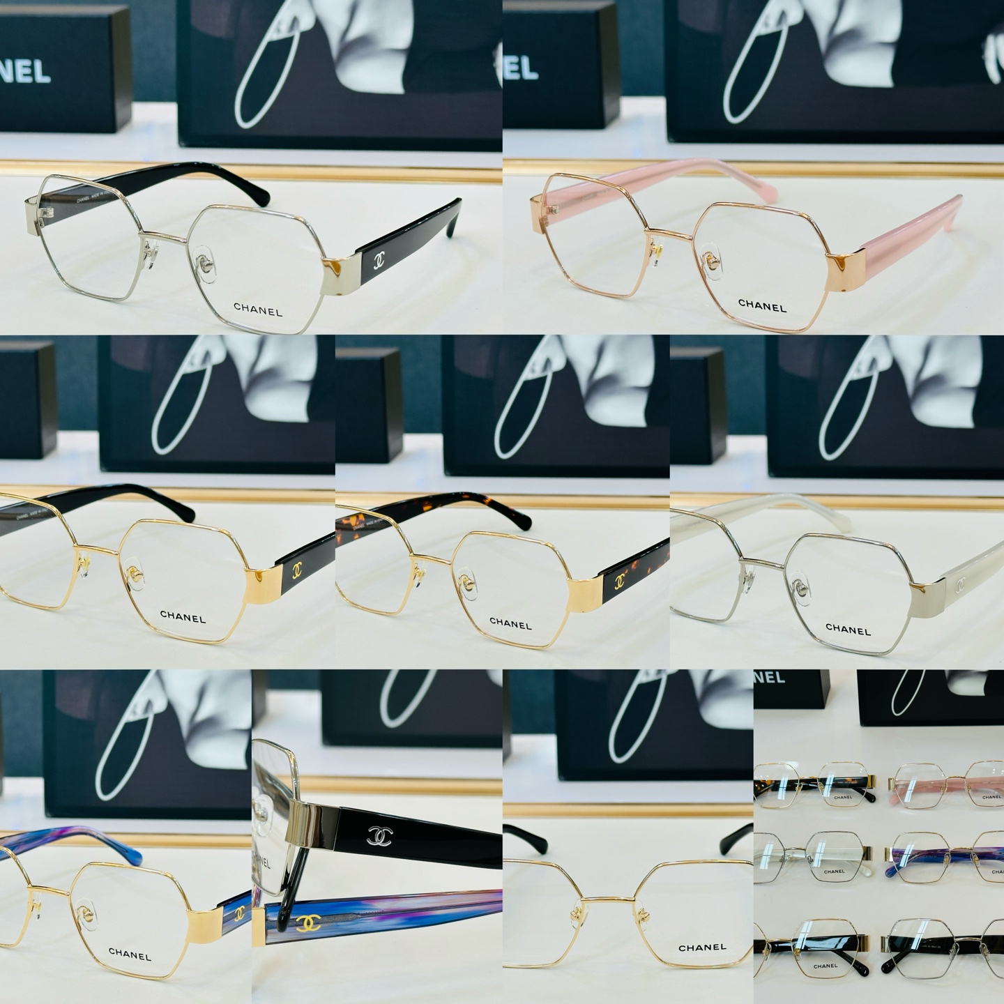 【CHANE*/香家】MODEL:CH4601    size: 52口19-140 💅🏻💅🏻超轻镜框推荐☝👓💋💋L配光