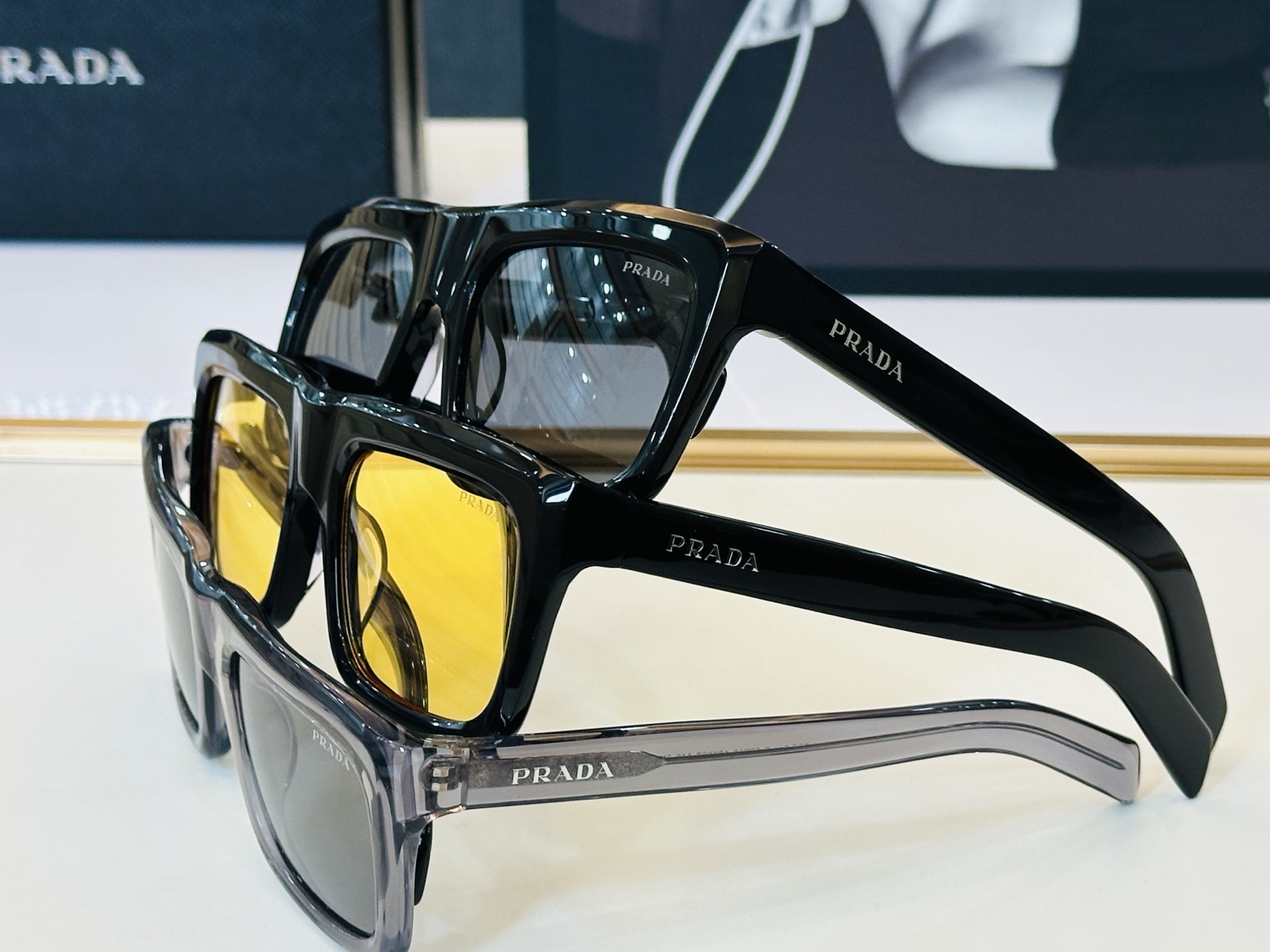 🔺PRAD*🔻普家 PR D11S Size：56口18-140 眼镜系列堪称精湛制作 彰显独特个性 L🌤太阳镜 