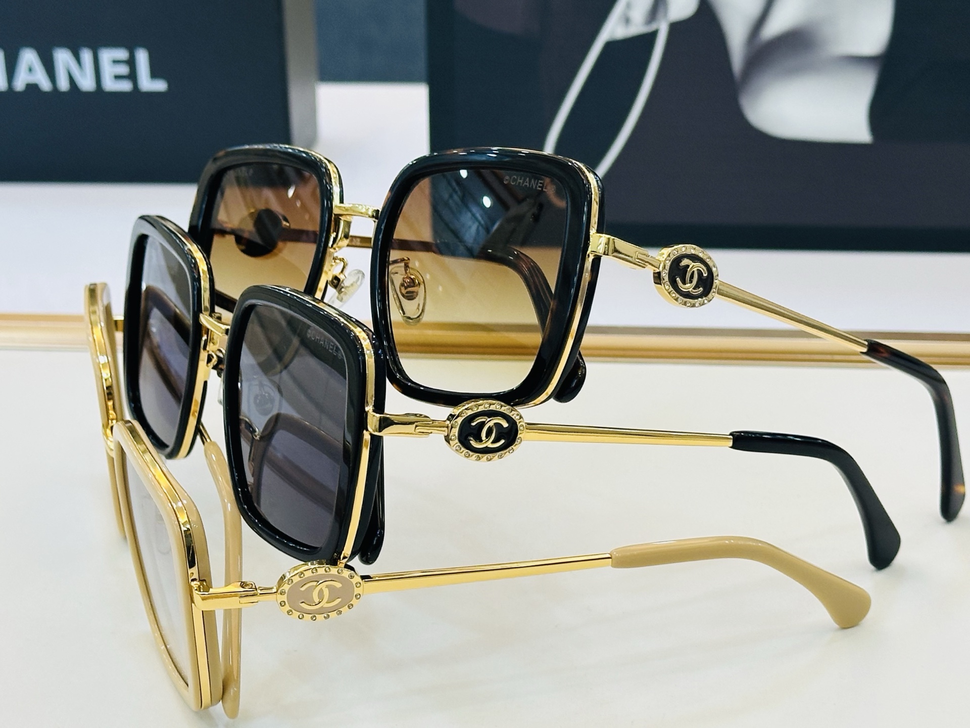 【CHANE*/香家】MODEL: CH7294B     💅🏻☝👓完美品质 Size：52口21-145 💋独特设计 