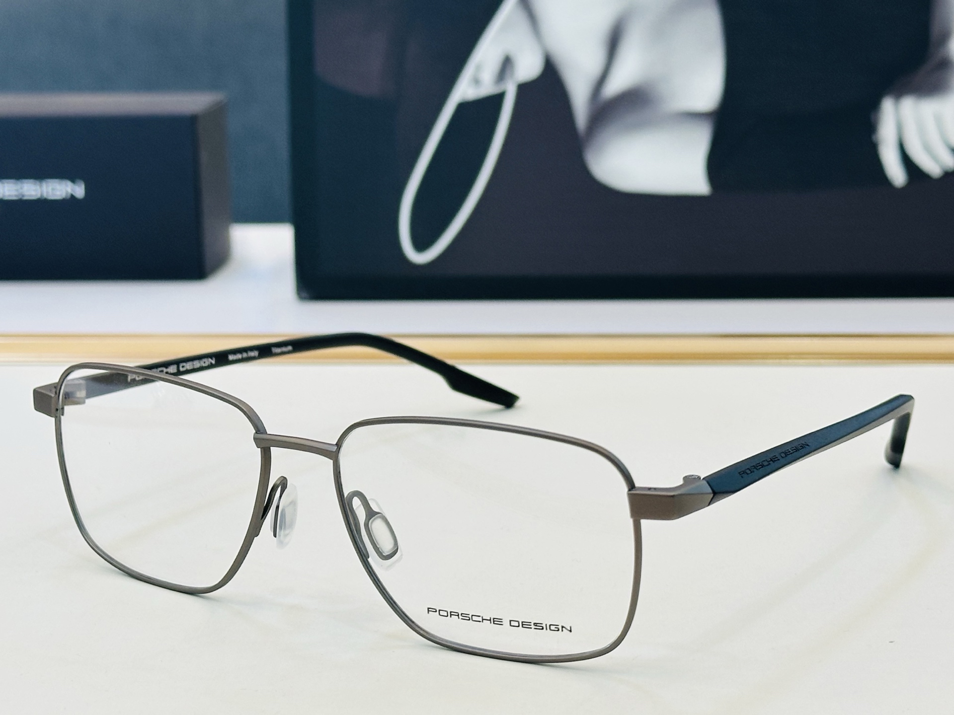 NO:949572,Porsche Home Size 57 Mouth 16 - High-grade metal IP plating must-have for sportsmen [Proud] Ultra-light model W pure titanium high-quality glasses, sunglasses, sunglasses, glasses19860909保时家  Size57口16- 高档金属 IP电镀 型男必备 [得意]超轻款 W纯钛 高品质 眼镜墨镜太阳镜,眼镜,glasses