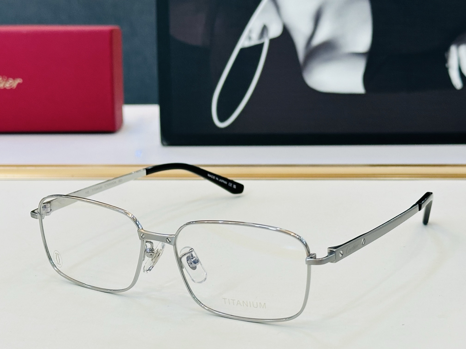 Cartie* 卡家 太阳镜 CT0555OA Size：55口17-145 电镀工艺精湛气质十足！W男女同款 钛 