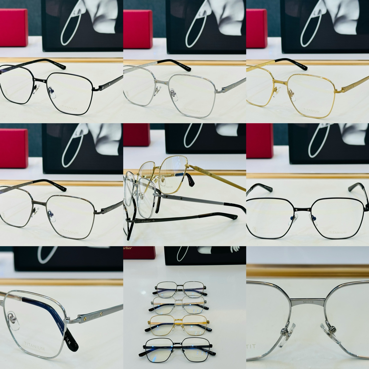 Cartie* 卡家 太阳镜 CT0553O Size：54口19-145 电镀工艺精湛气质十足！W男女同款 钛 