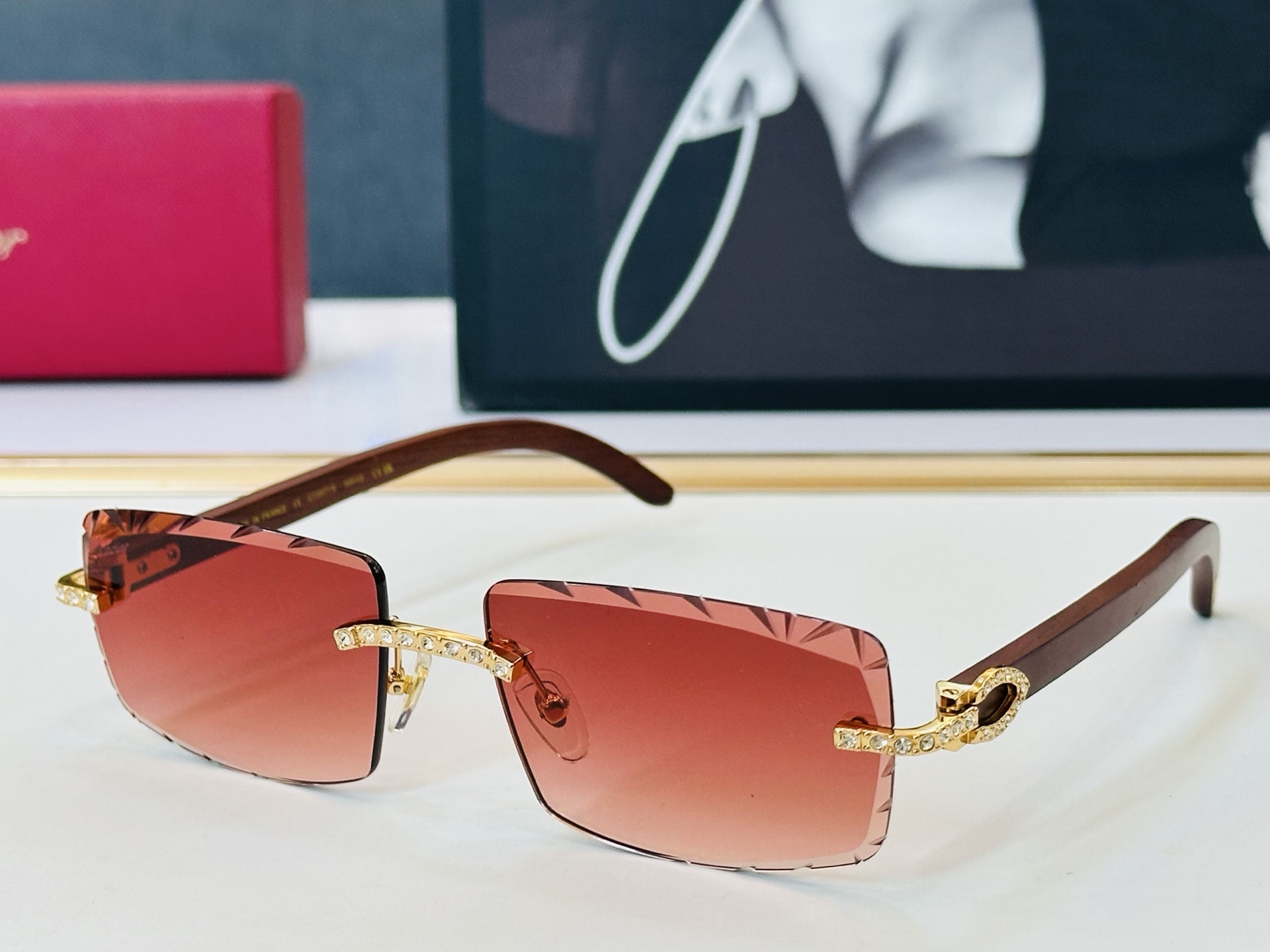 🆕 原版Cartie* 卡家 官网经典款 太阳镜 CT0571S Size：58口17-143 电镀工艺精湛大牌品 J戴