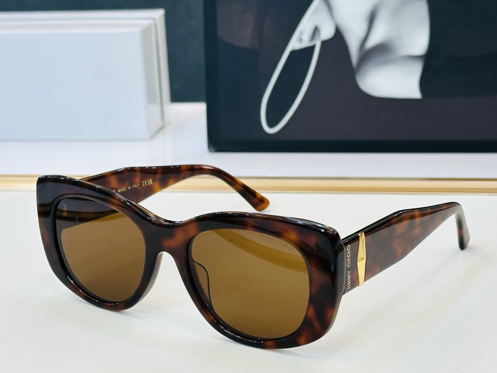 JIMMY CHO* 吉米家 JC5066U Size：53口20-145 新款 坚持一如既往最高品质 百搭形顶级品质❗