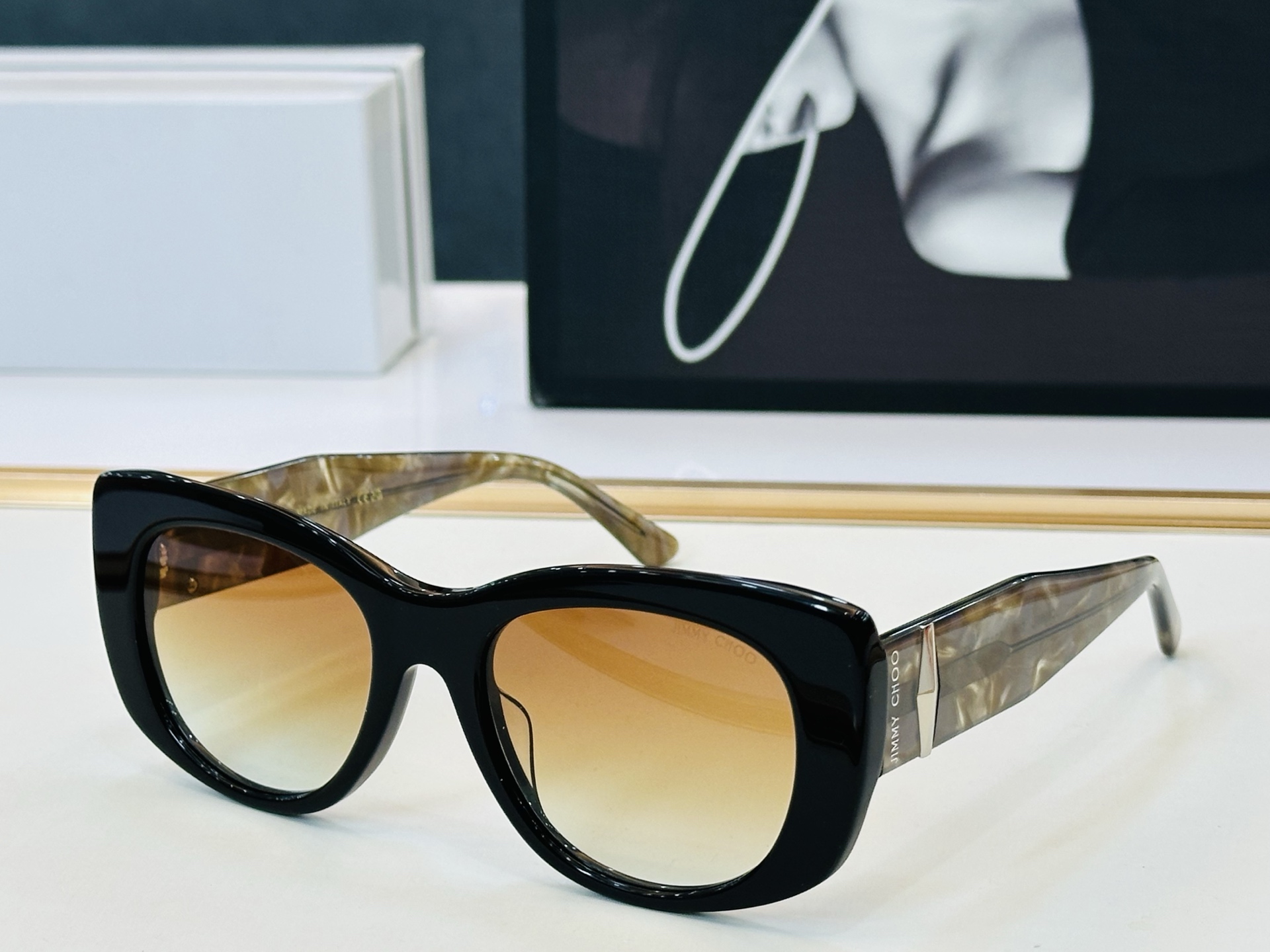 JIMMY CHO* 吉米家 JC5066U Size：53口20-145 新款 坚持一如既往最高品质 百搭形顶级品质❗