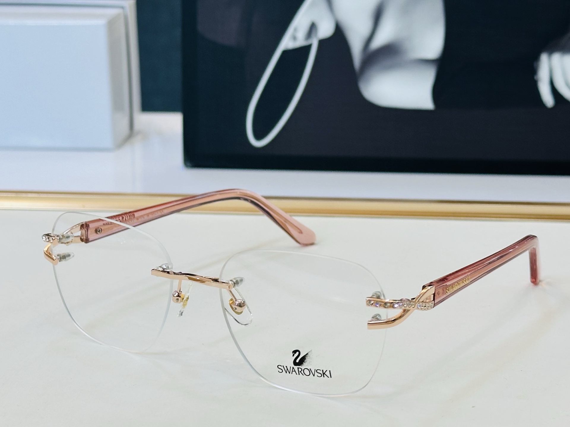 🎀施华洛世奇 SK2033 Size：55口18-140 原单品质 💝品质突显气质 L🎀 配光架🎉 
