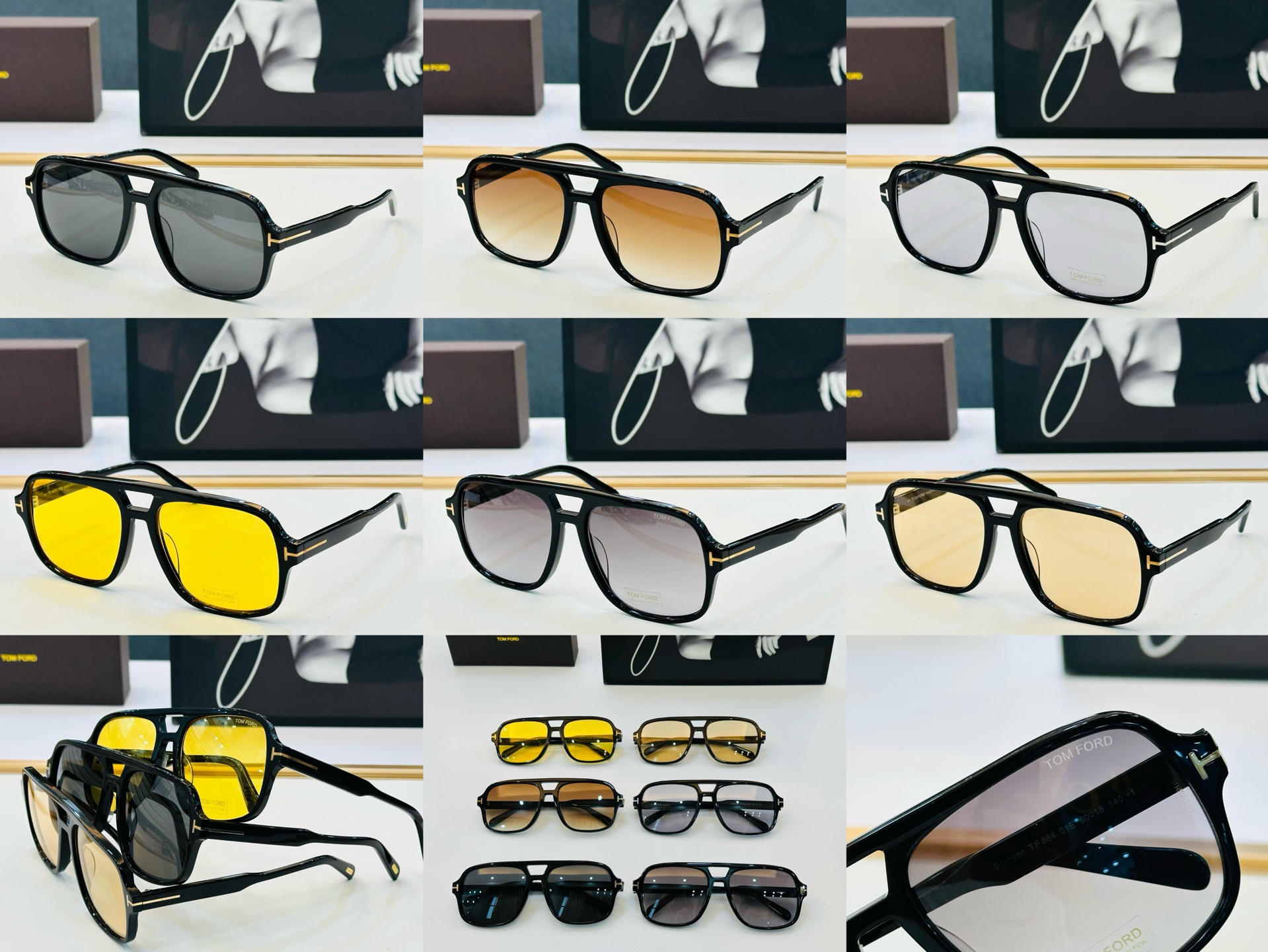 🔺TOM FOR*🔻 汤姆家 官网新款 TF884 Size：60口18-140 经典时尚 🔝🔝 B最流行片色😍 