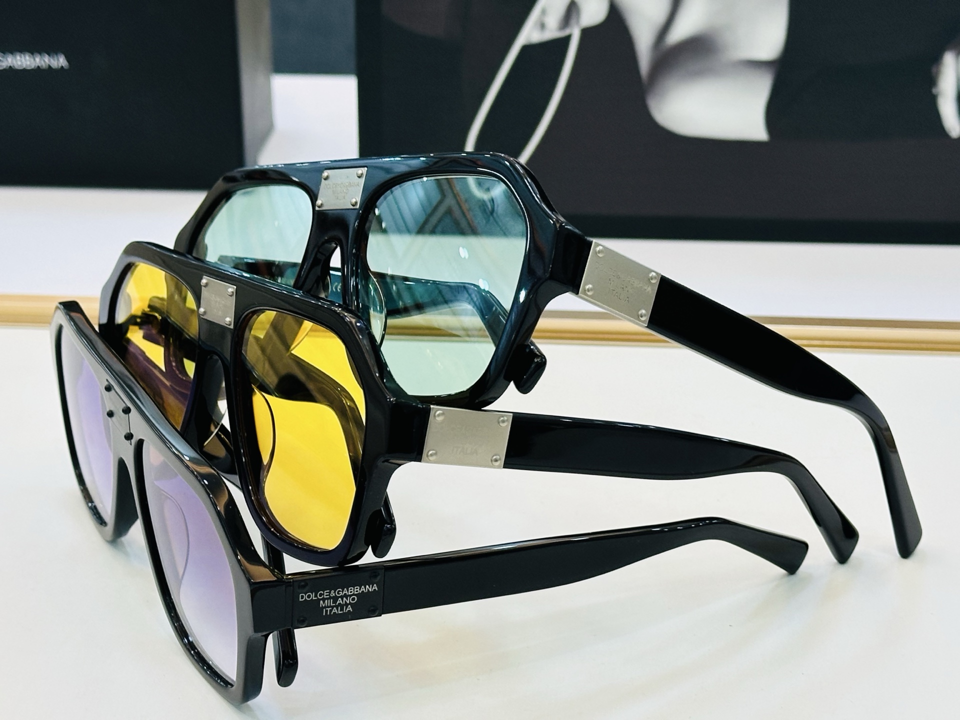 🆕 官网款 🔺DOLCE&GABBAN*🔻DG4433 Size：56口18-145 新颖独特🔝🔝L美艳绝伦 